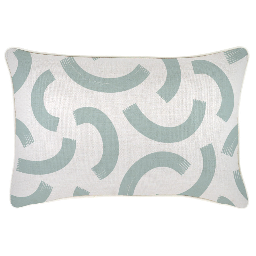 Cushion Cover-With Piping-Muse Seafoam-35cm x 50cm-0