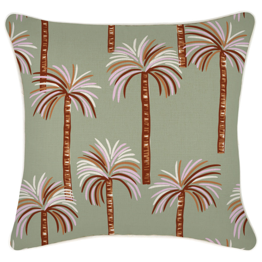 Cushion Cover-With Piping-Oasis Sage-45cm x 45cm-0