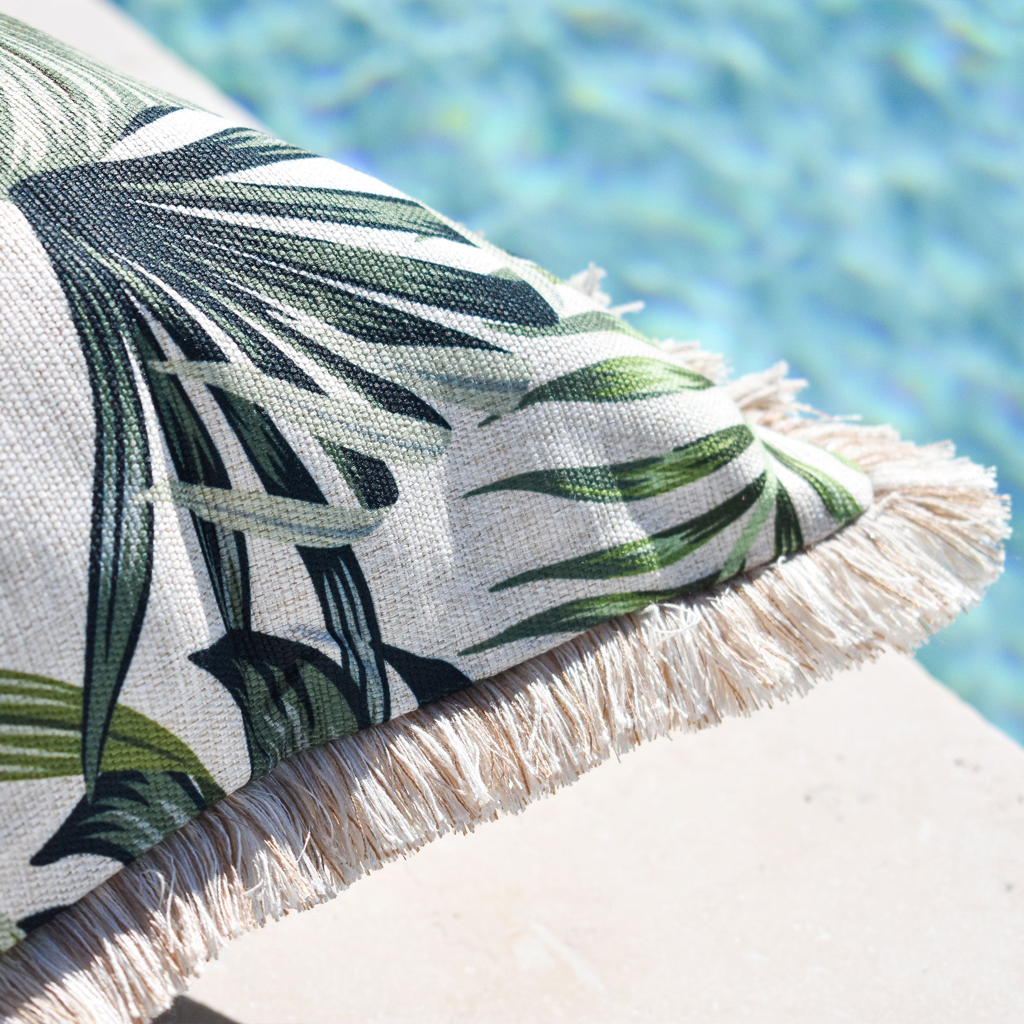 Cushion Cover-Coastal Fringe-Boracay-45cm x 45cm-2