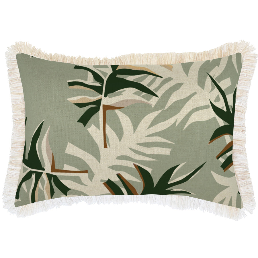 Cushion Cover-Coastal Fringe-Alfresco Sage-35cm x 50cm-0