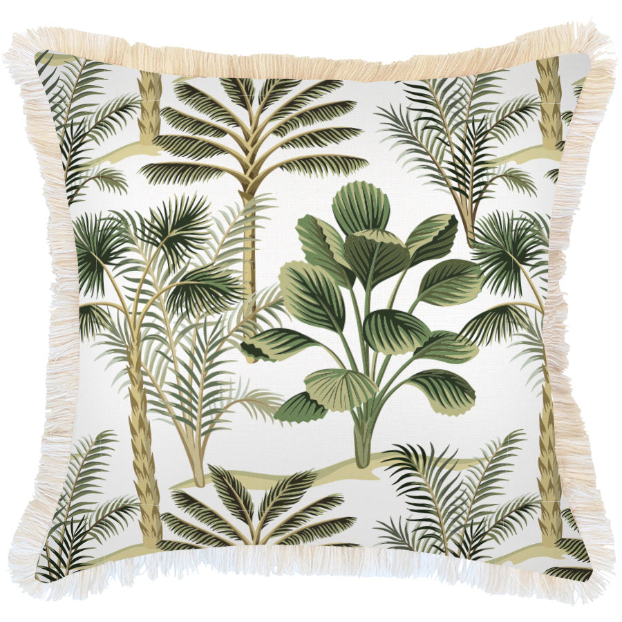 Cushion Cover-Coastal Fringe-Botanica-60cm x 60cm-0