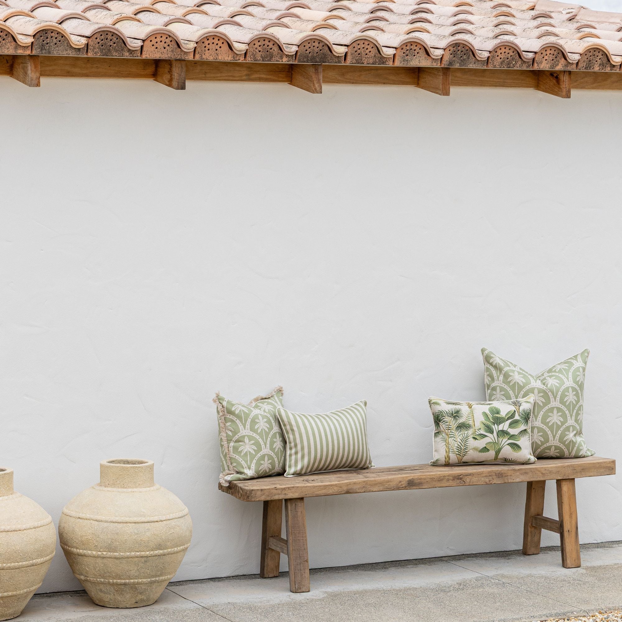 Cushion Cover-Coastal Fringe-Corfu Sage-45cm x 45cm-4