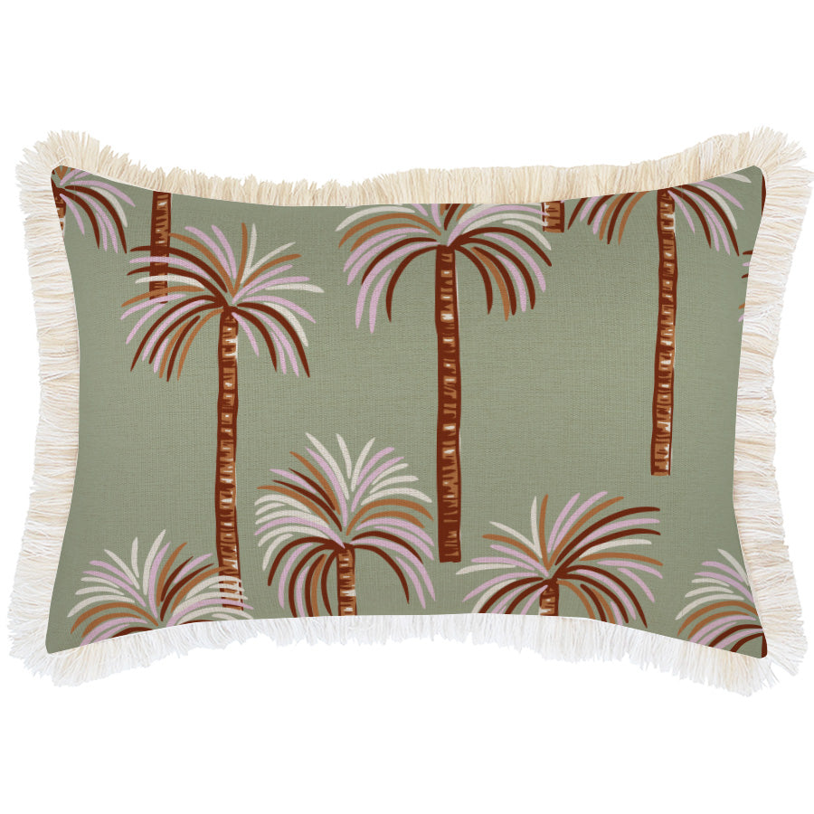 Cushion Cover-Coastal Fringe-Oasis Sage-35cm x 50cm-0