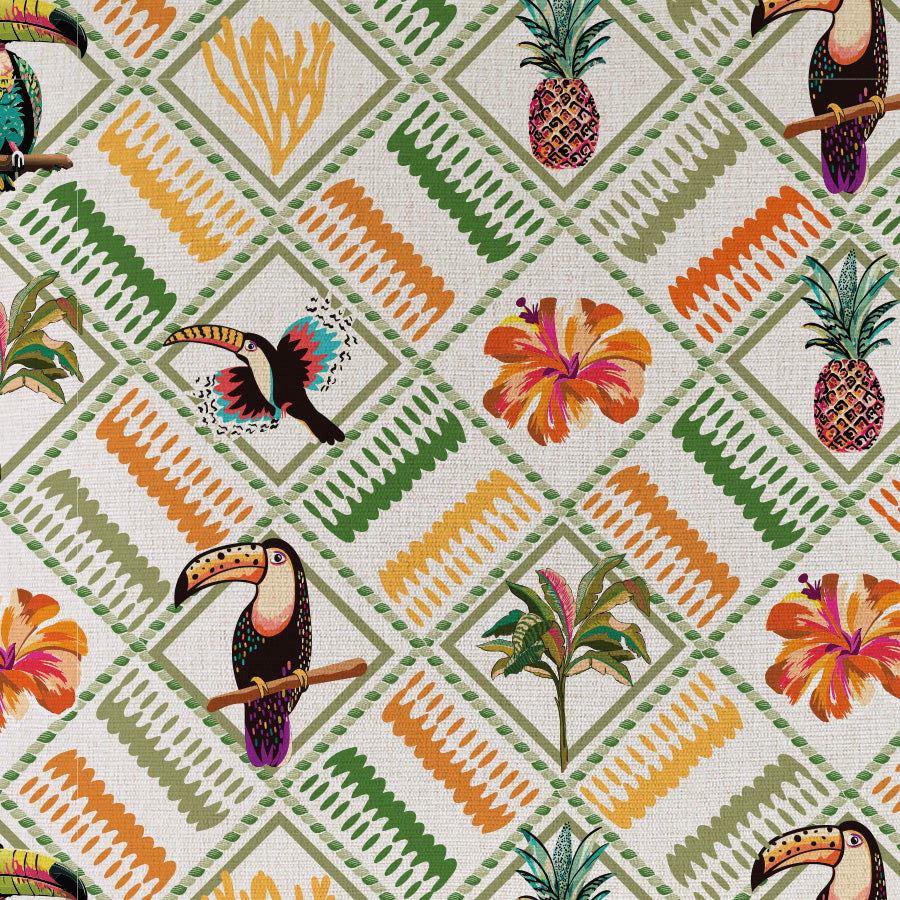 Cushion Cover-Coastal Fringe-Sanctuary-45cm x 45cm-2