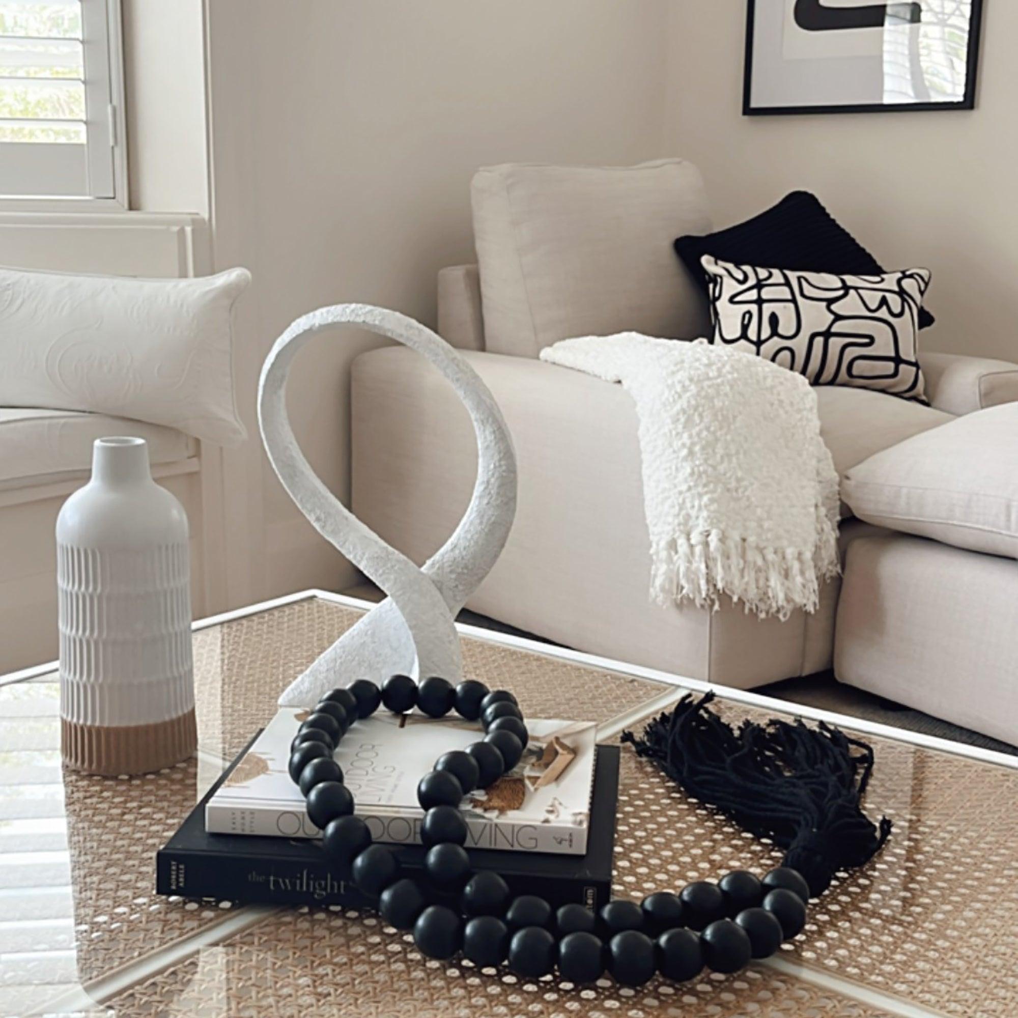 Large Wood Beads-Black - PRHOMZ