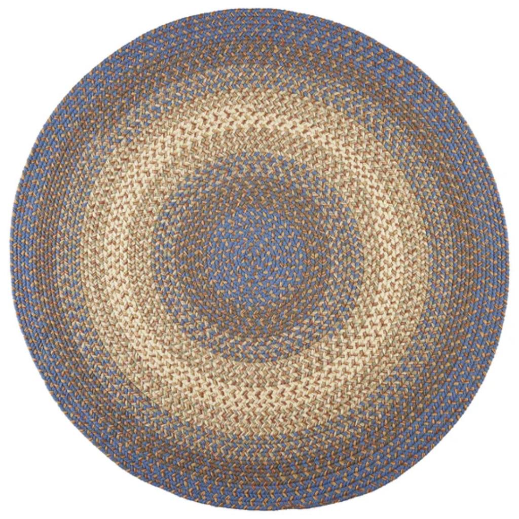 Easy Living Braided Round Reversible Area Rugs