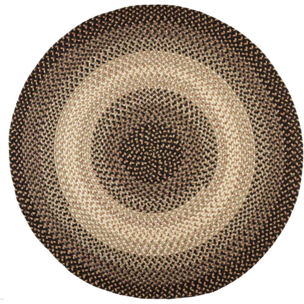 Easy Living Braided Round Reversible Area Rugs
