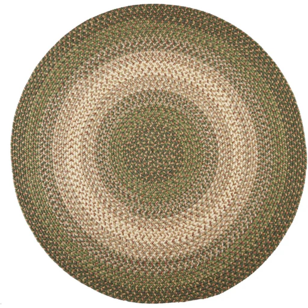 Easy Living Braided Round Reversible Area Rugs