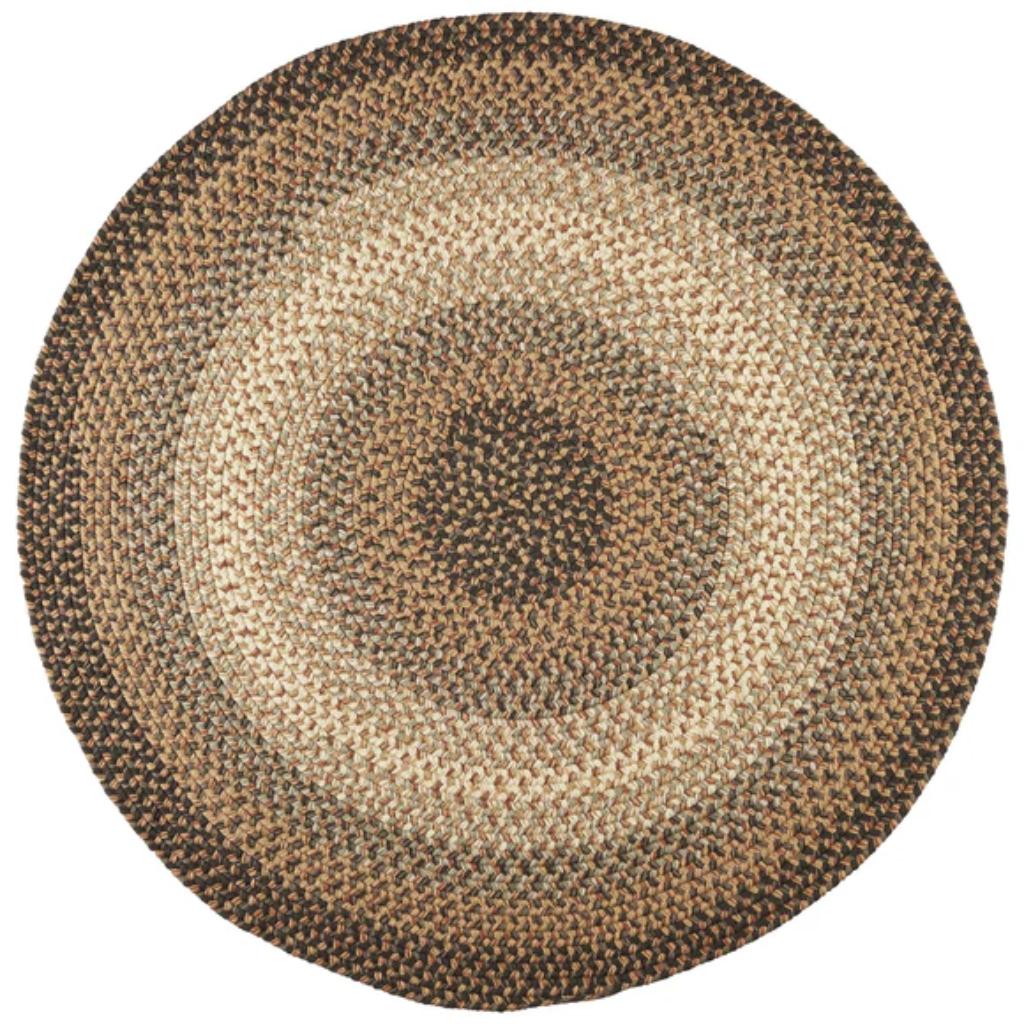 Easy Living Braided Round Reversible Area Rugs