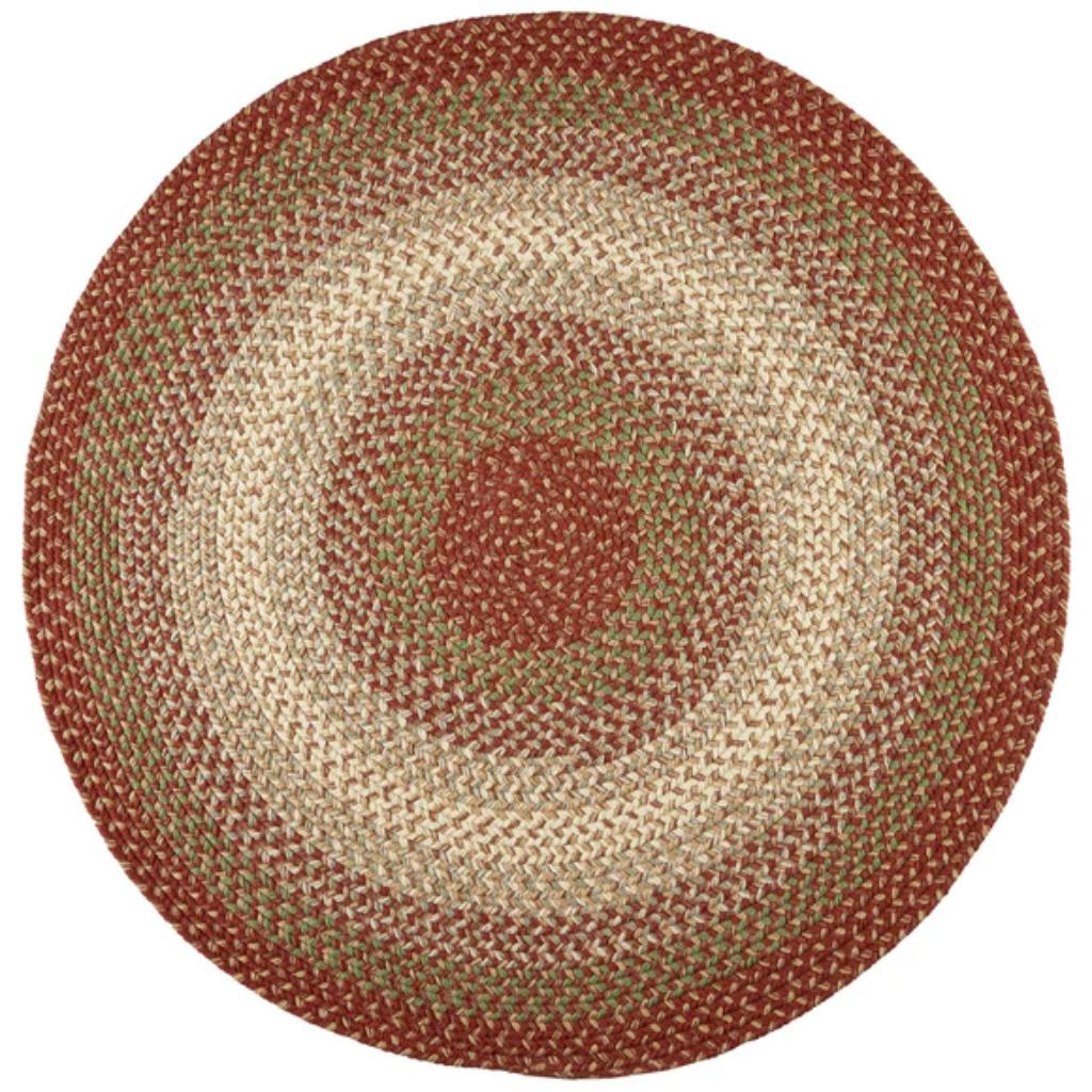 Easy Living Braided Round Reversible Area Rugs
