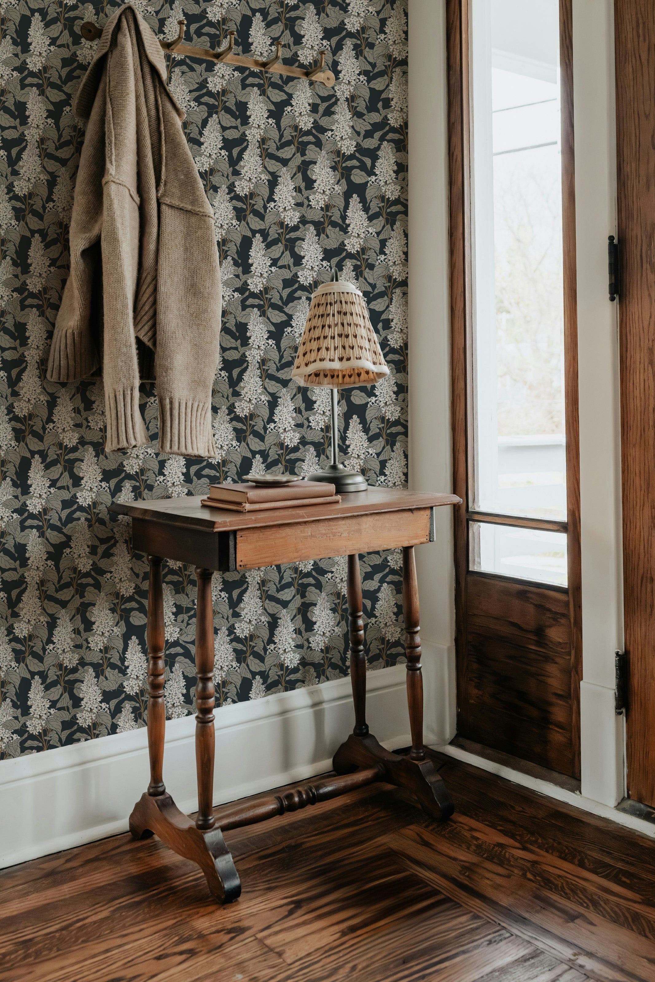 Lilac Wallpaper by Brittany Polatis Design