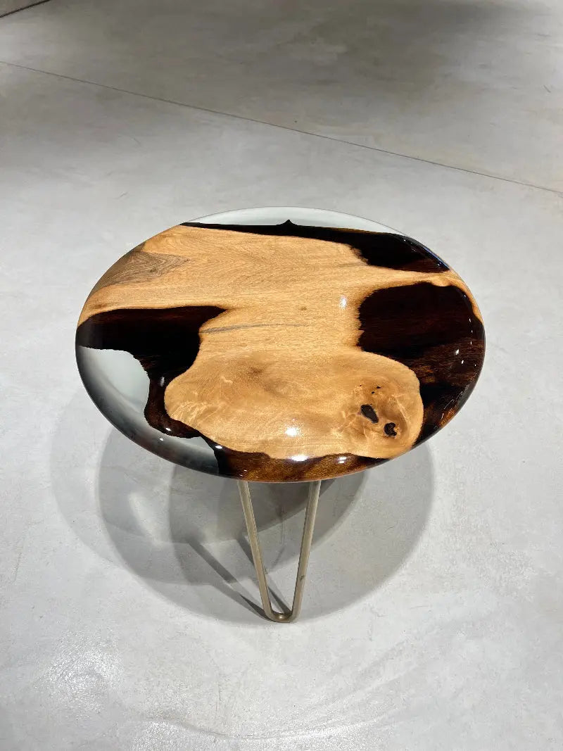 Round Side - End - Accent Table with rounded edge | Osso Collection