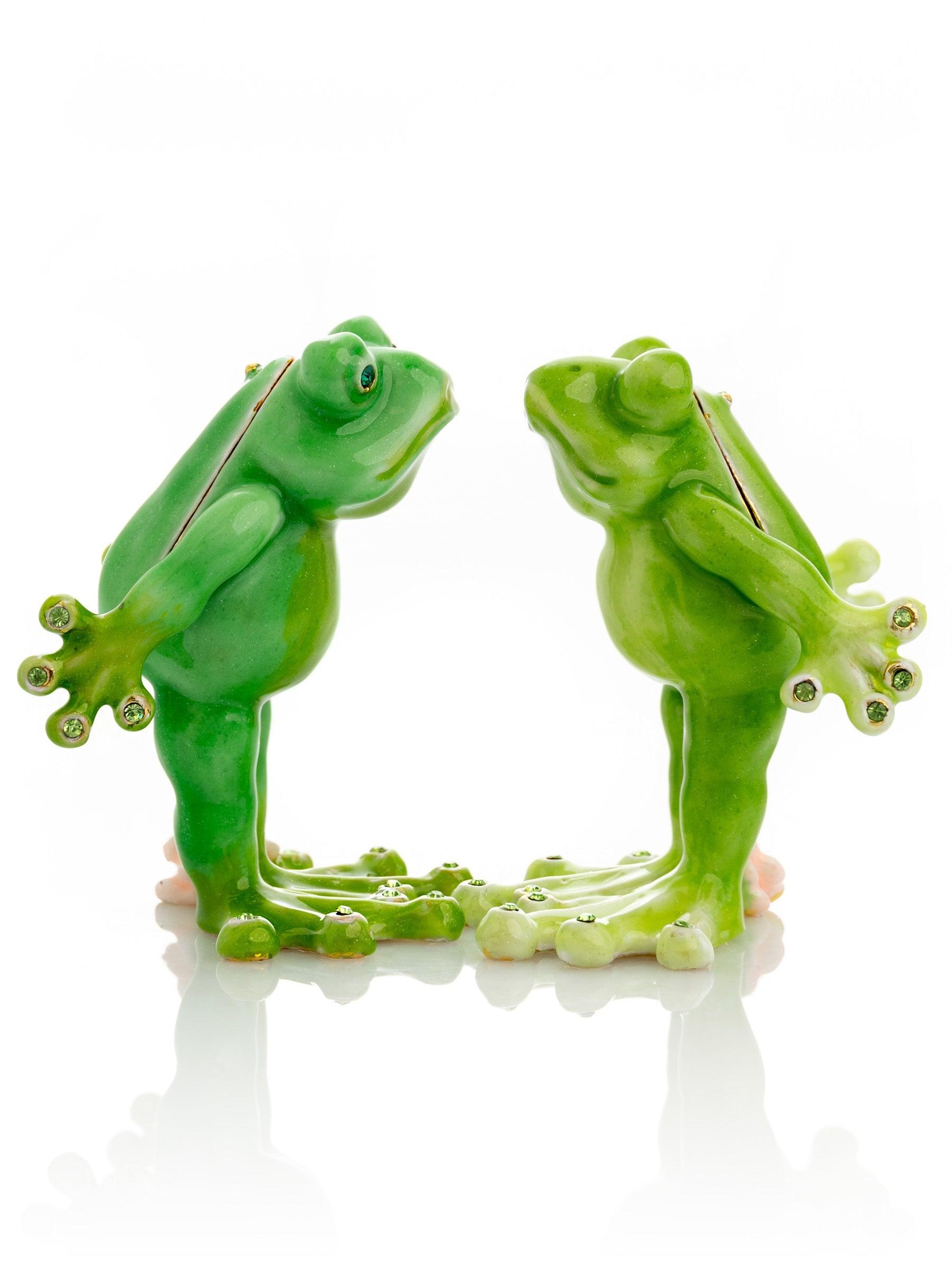 Kissing Frogs trinket box - PRHOMZ