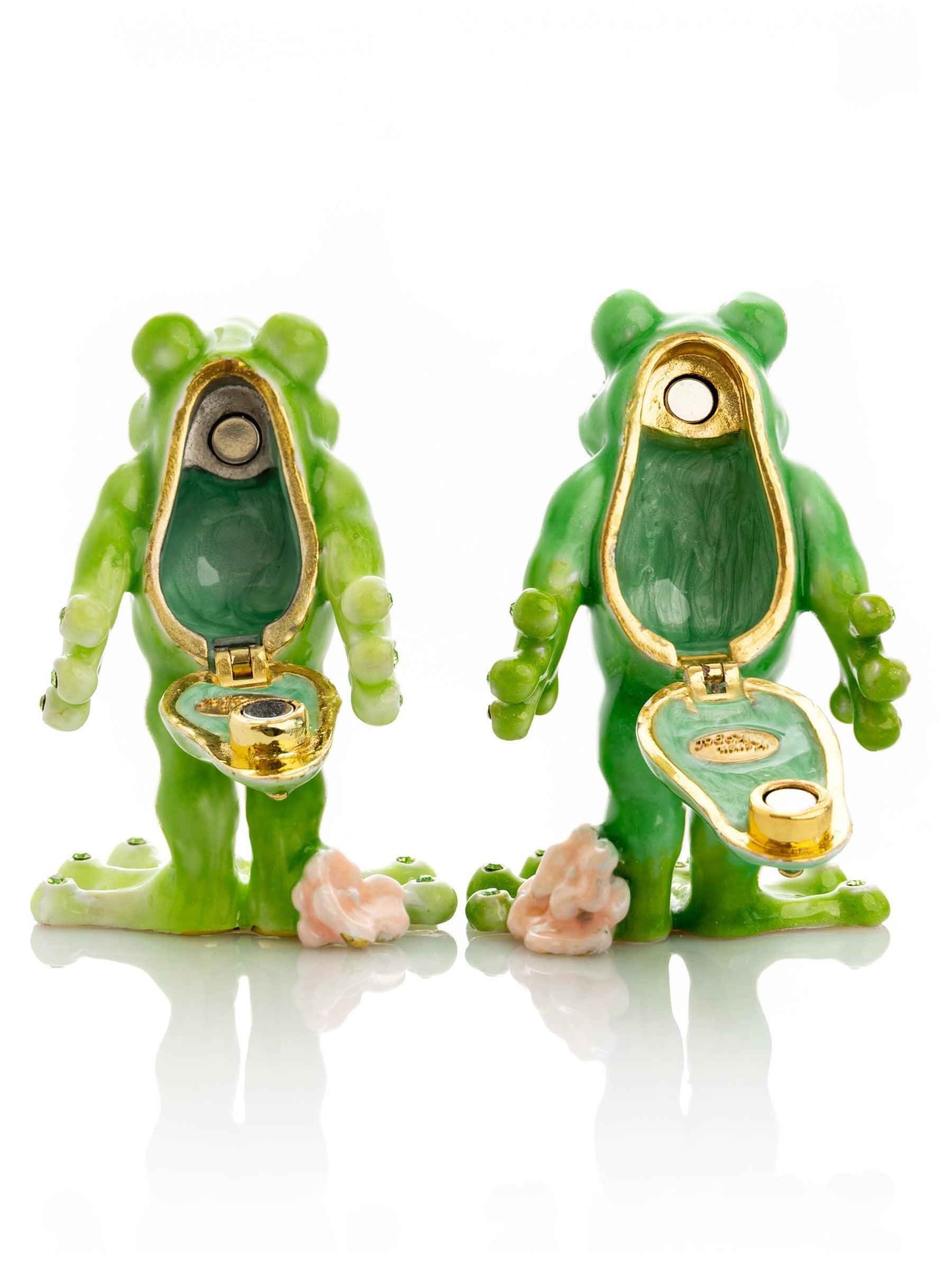 Kissing Frogs trinket box - PRHOMZ