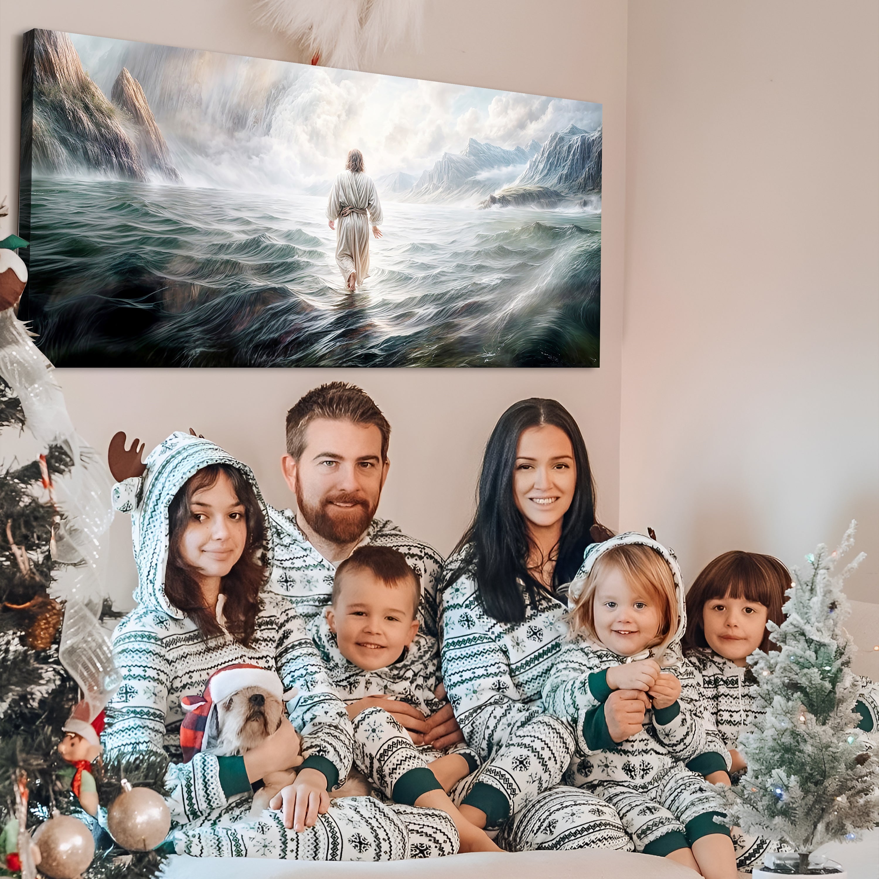 Walking on Water - Faith Wall Art VII