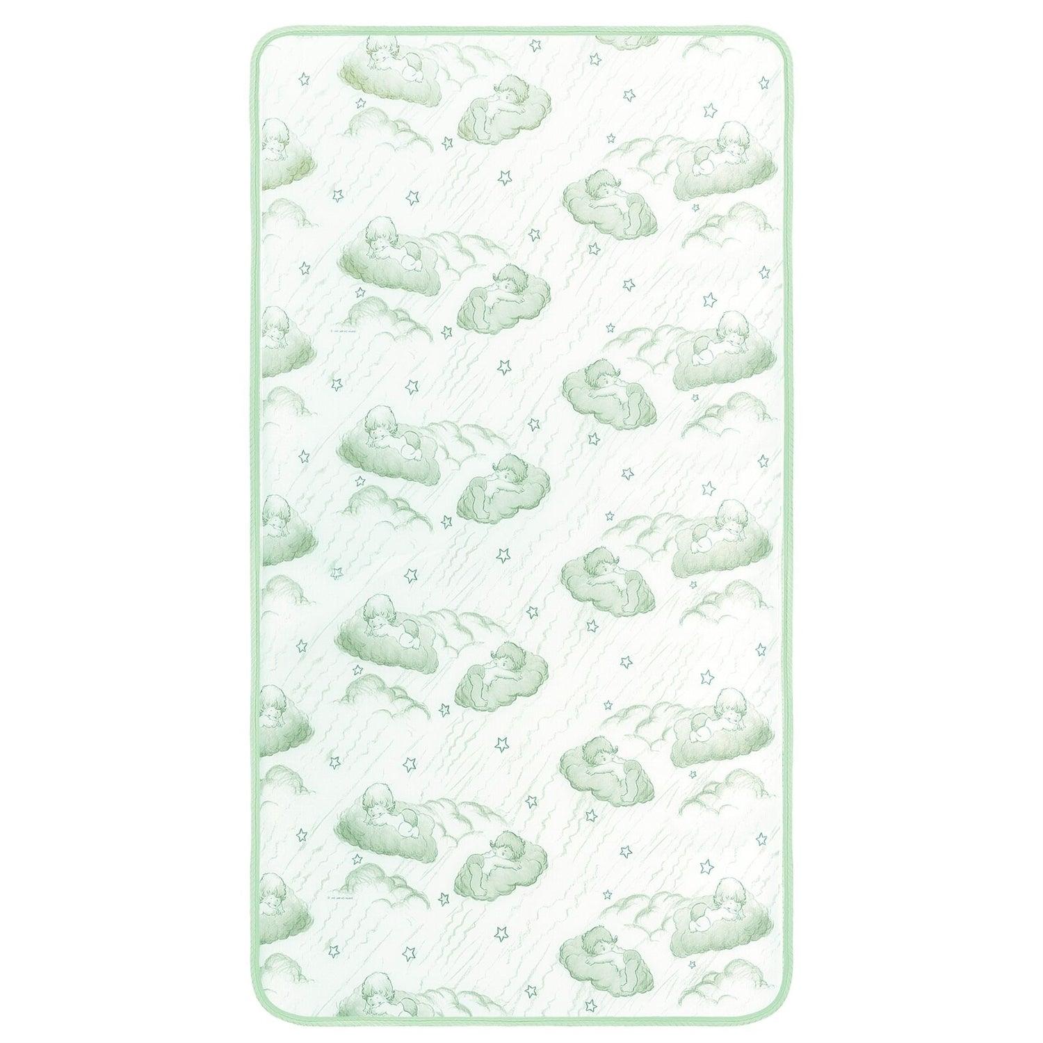 6-inch Firm Spring Coil Mattress Waterproof Standard Crib Mattress Made in USA - PRHOMZ