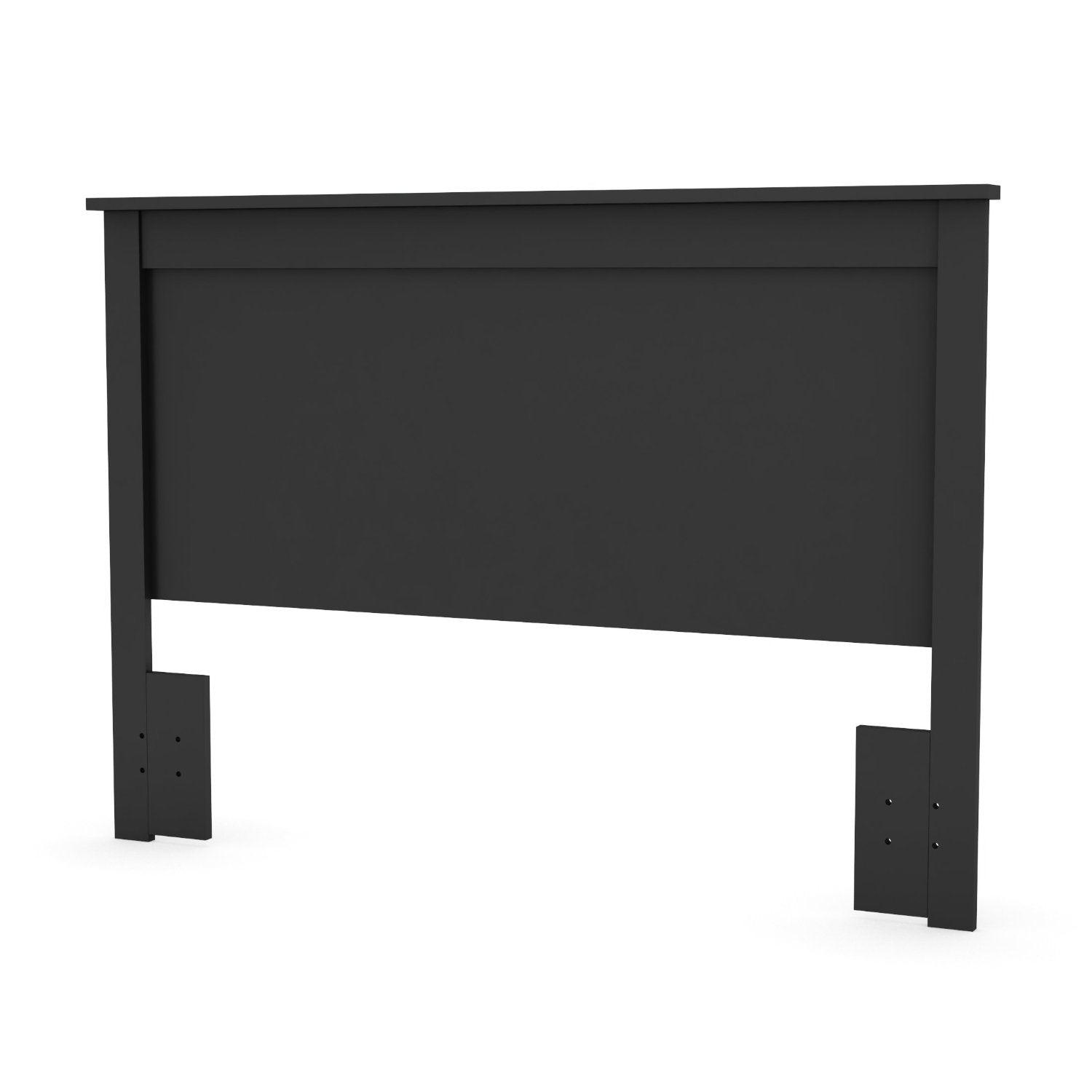 Full / Queen size Headboard in Black Finish - Made in Canada - PRHOMZ
