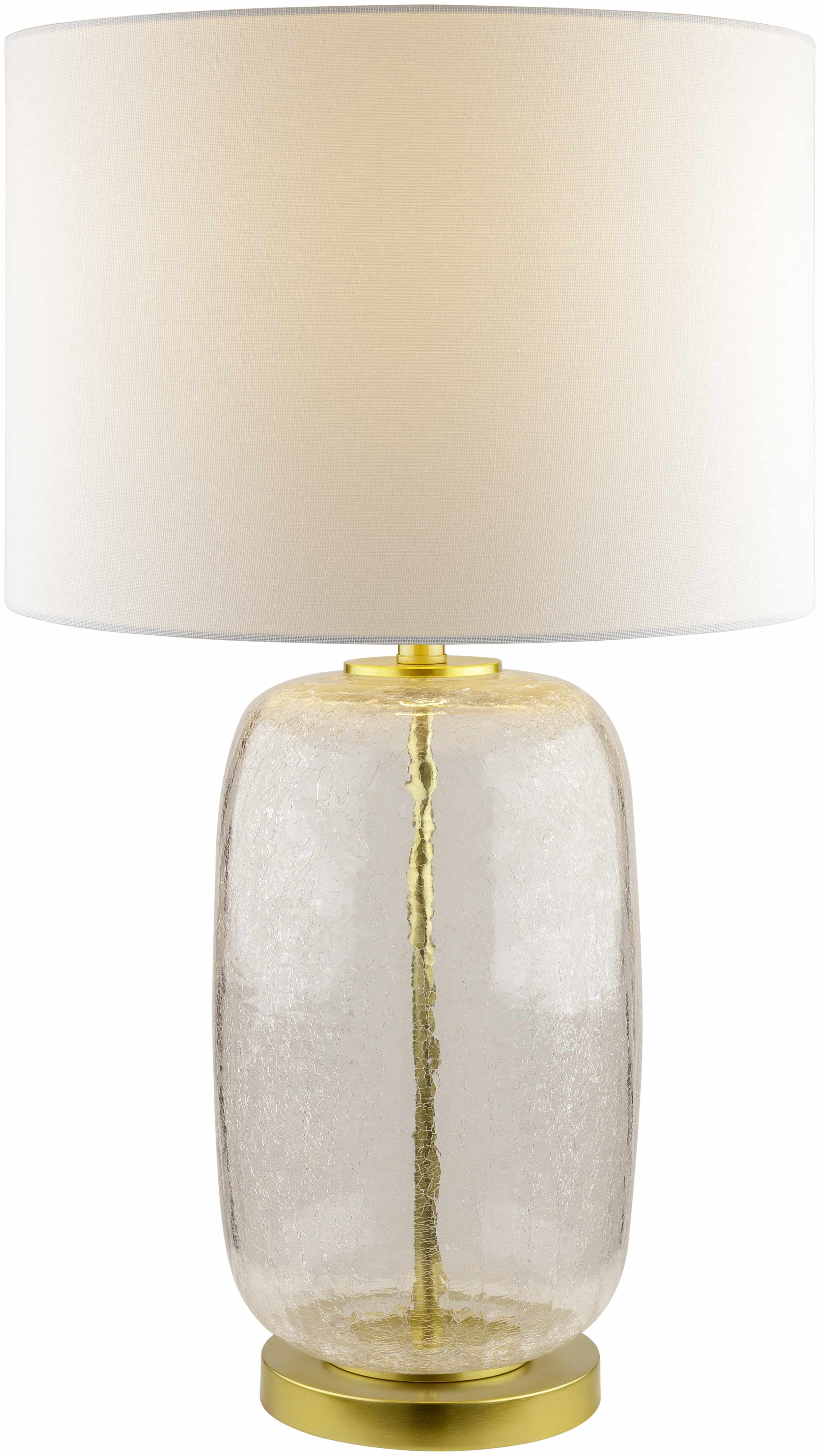 Fatehgarh Gold Brass Glass Table Lamp-2