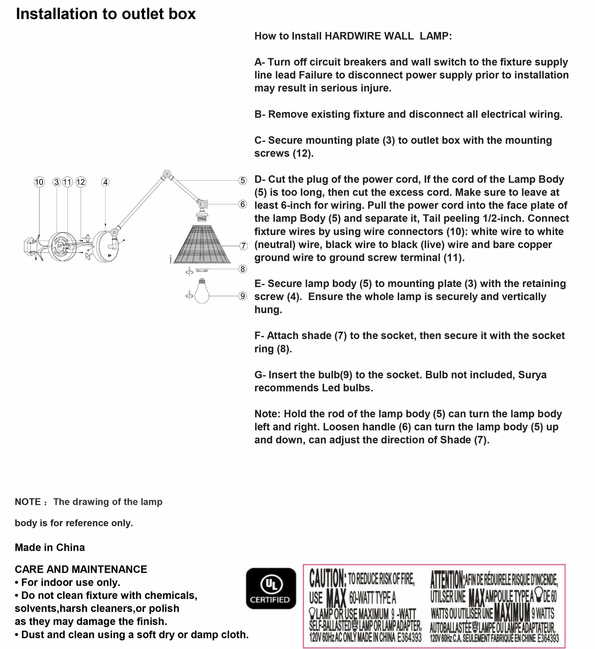 Filighera Black Iron Rattan Wall Sconce - PRHOMZ