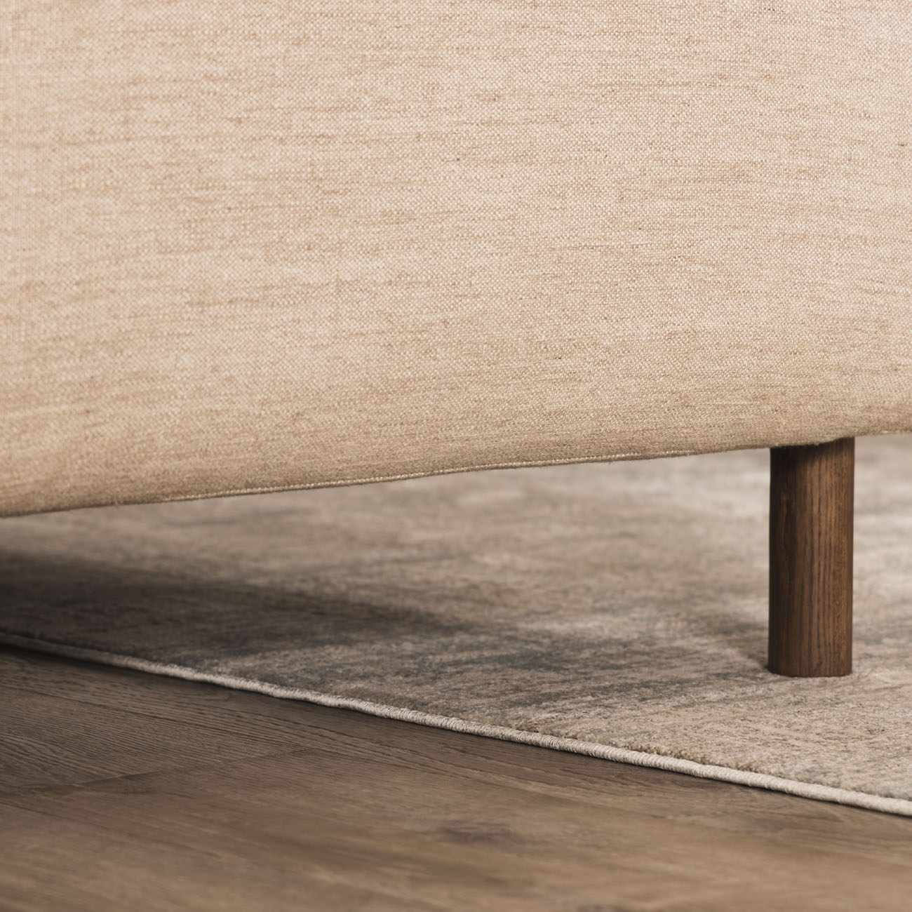 Fallin Gray Abstract Striped Luxe Rug