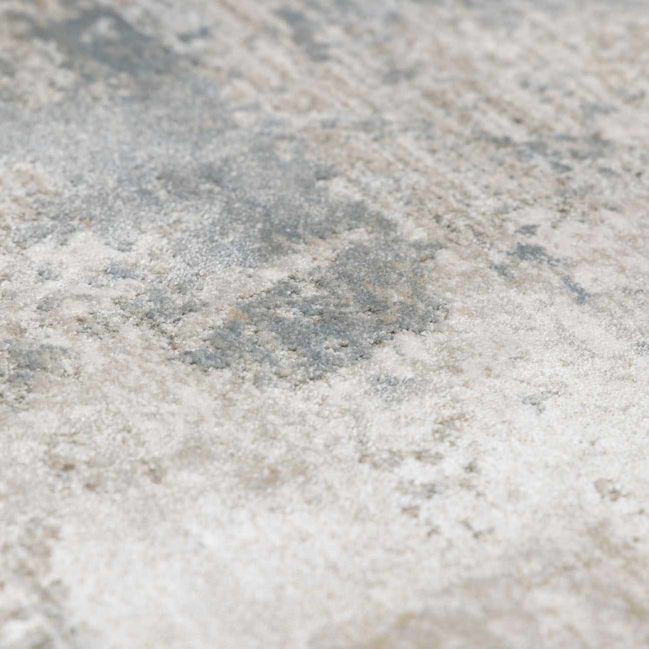 Fallin Gray Abstract Striped Luxe Rug