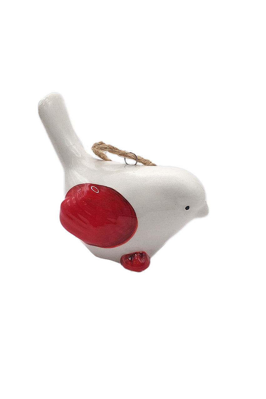 Christmas Ceramic Ornament - Bird by Wizardi F07N7-24-1