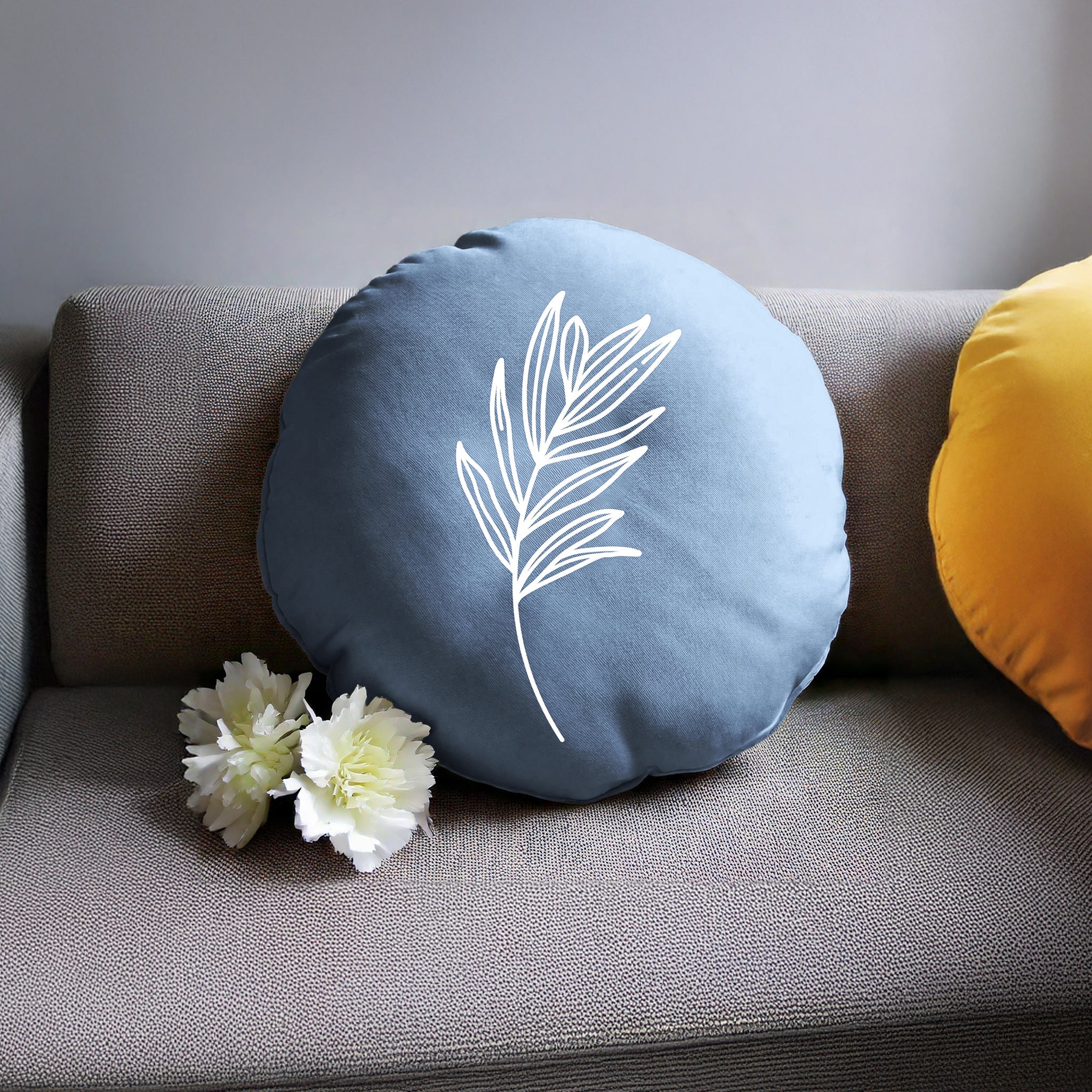 Kenya Round Pillowcase