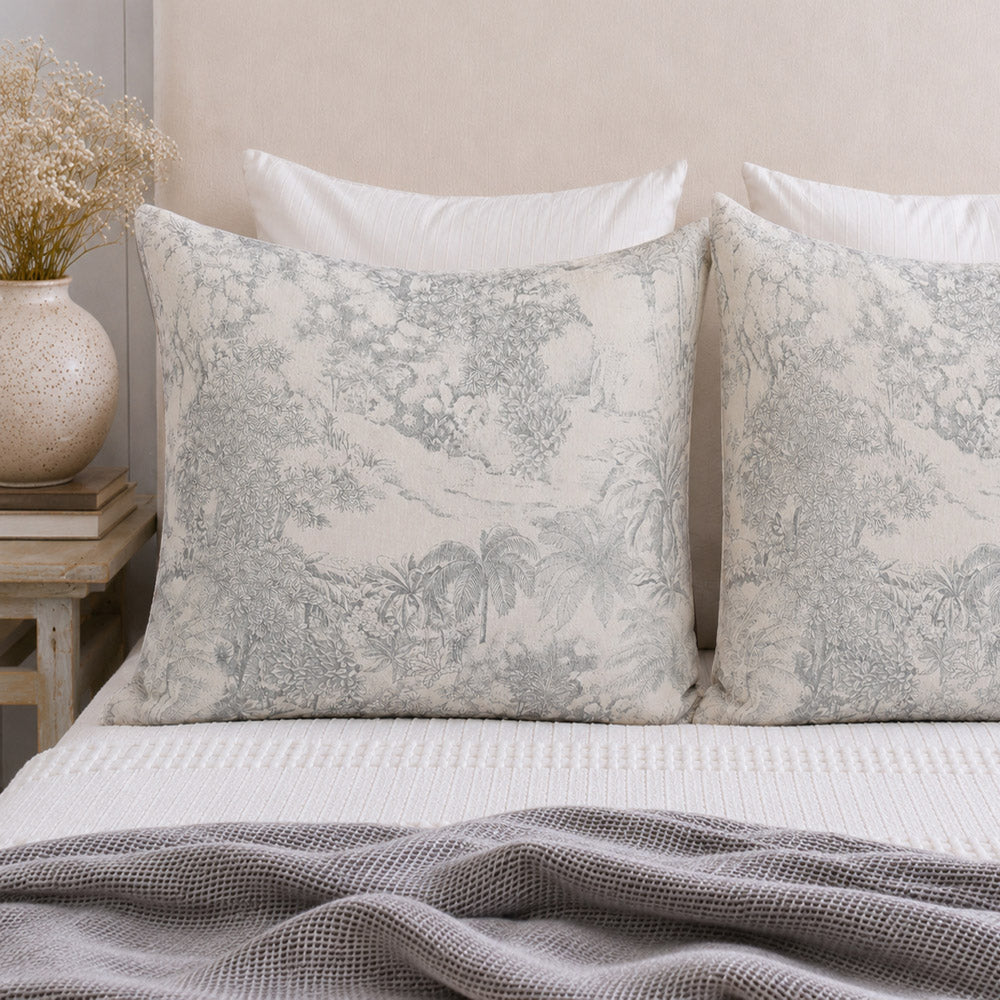 Fable Toile Scenic Pillow Covers