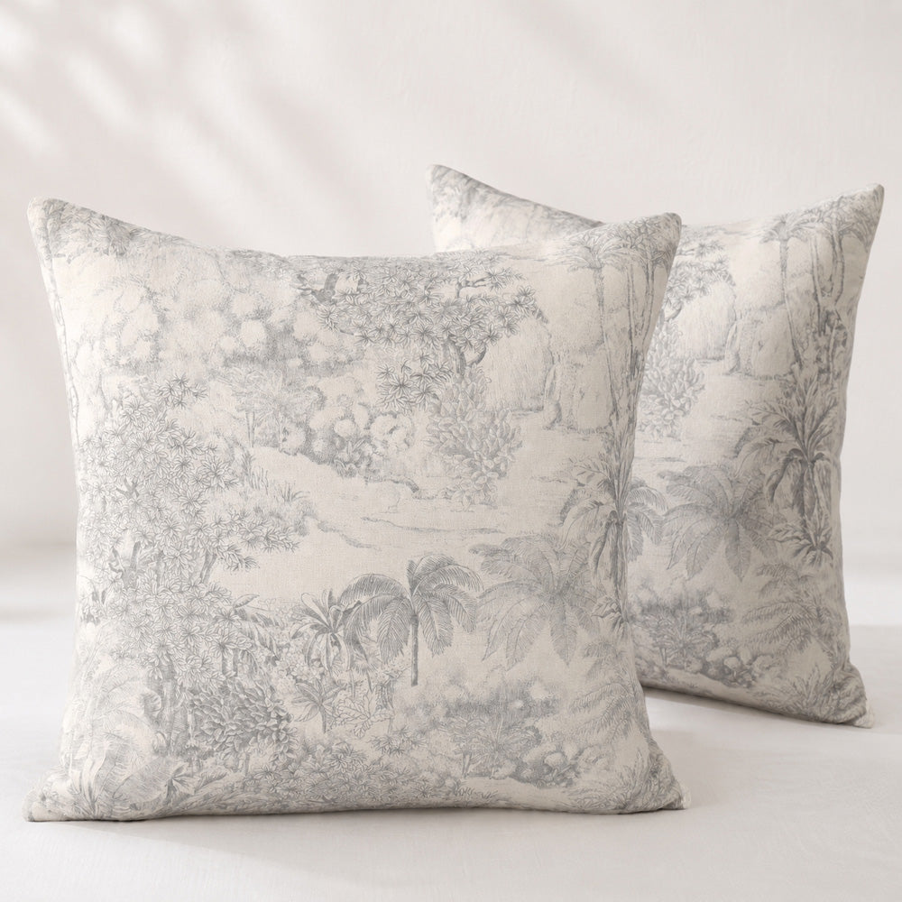 Fable Toile Scenic Pillow Covers