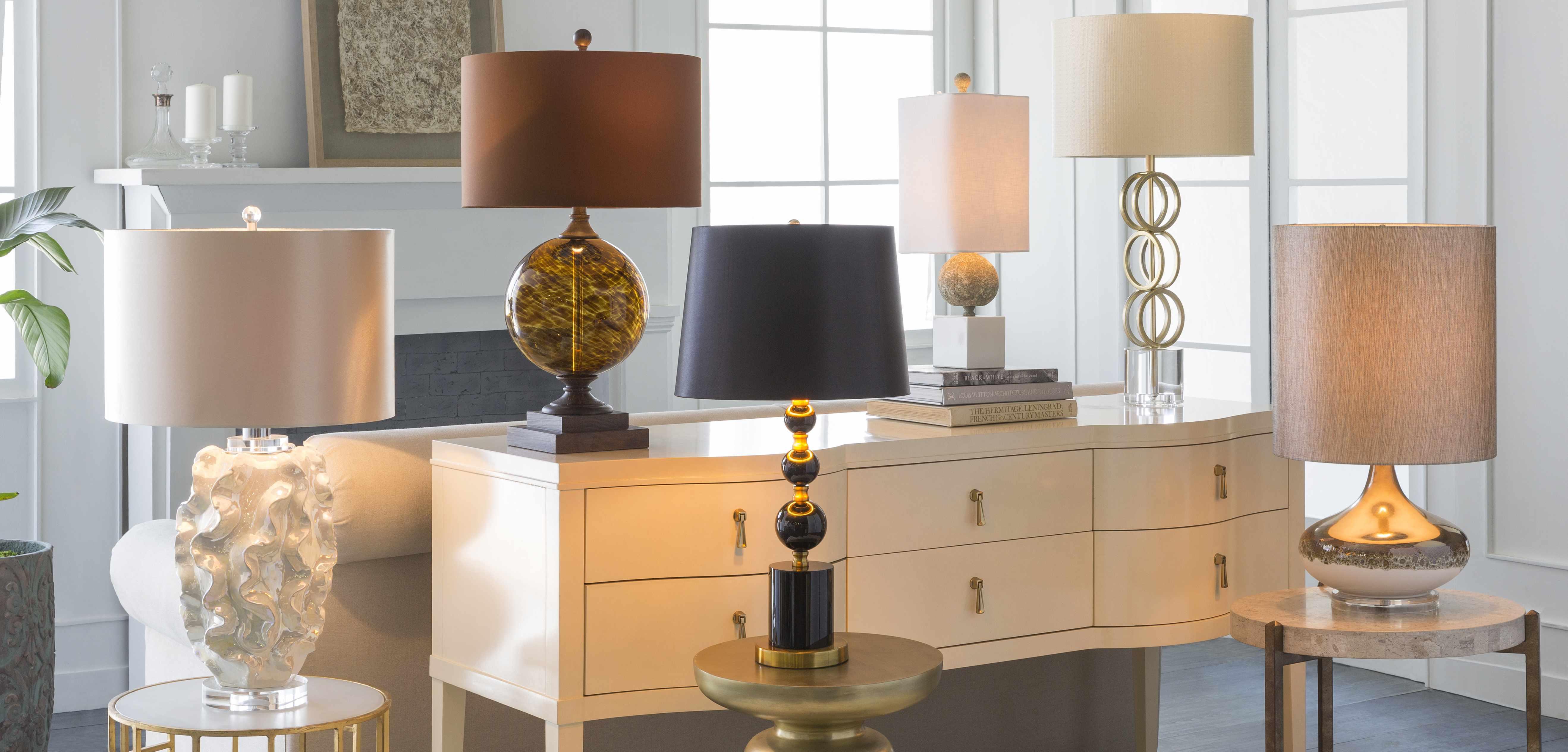 Zell Gold Crystal Table Lamp - PRHOMZ