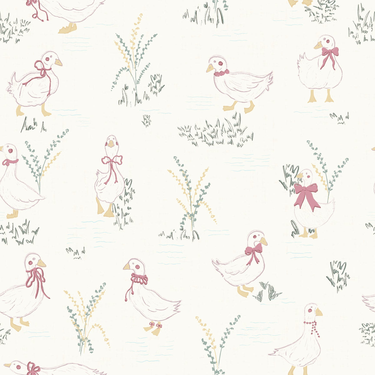 Fennel Wallpaper by Ana Goldar Design