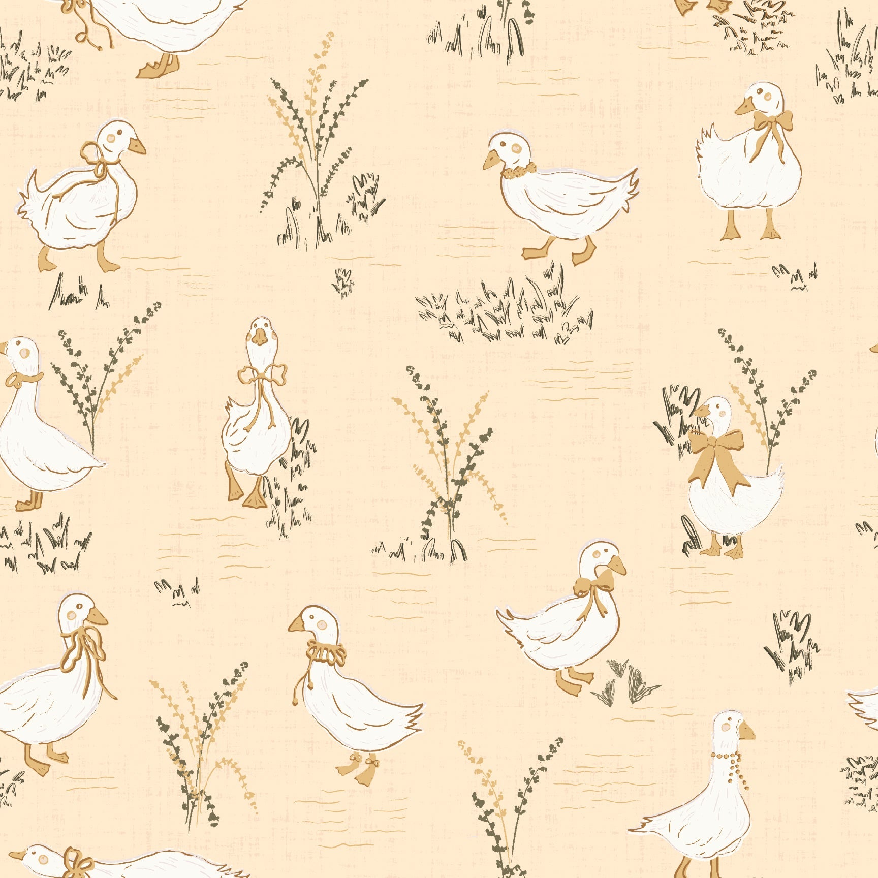 Fennel Wallpaper by Ana Goldar Design
