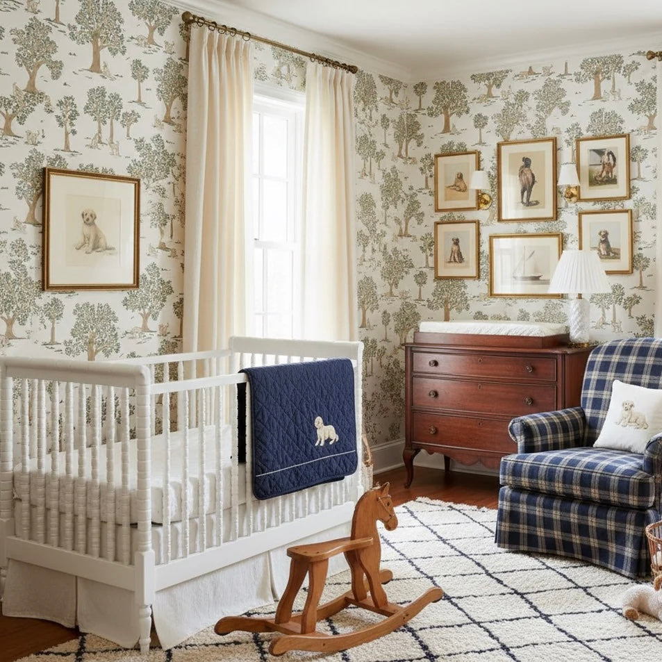 Camden Wallpaper by Beeky Illustration