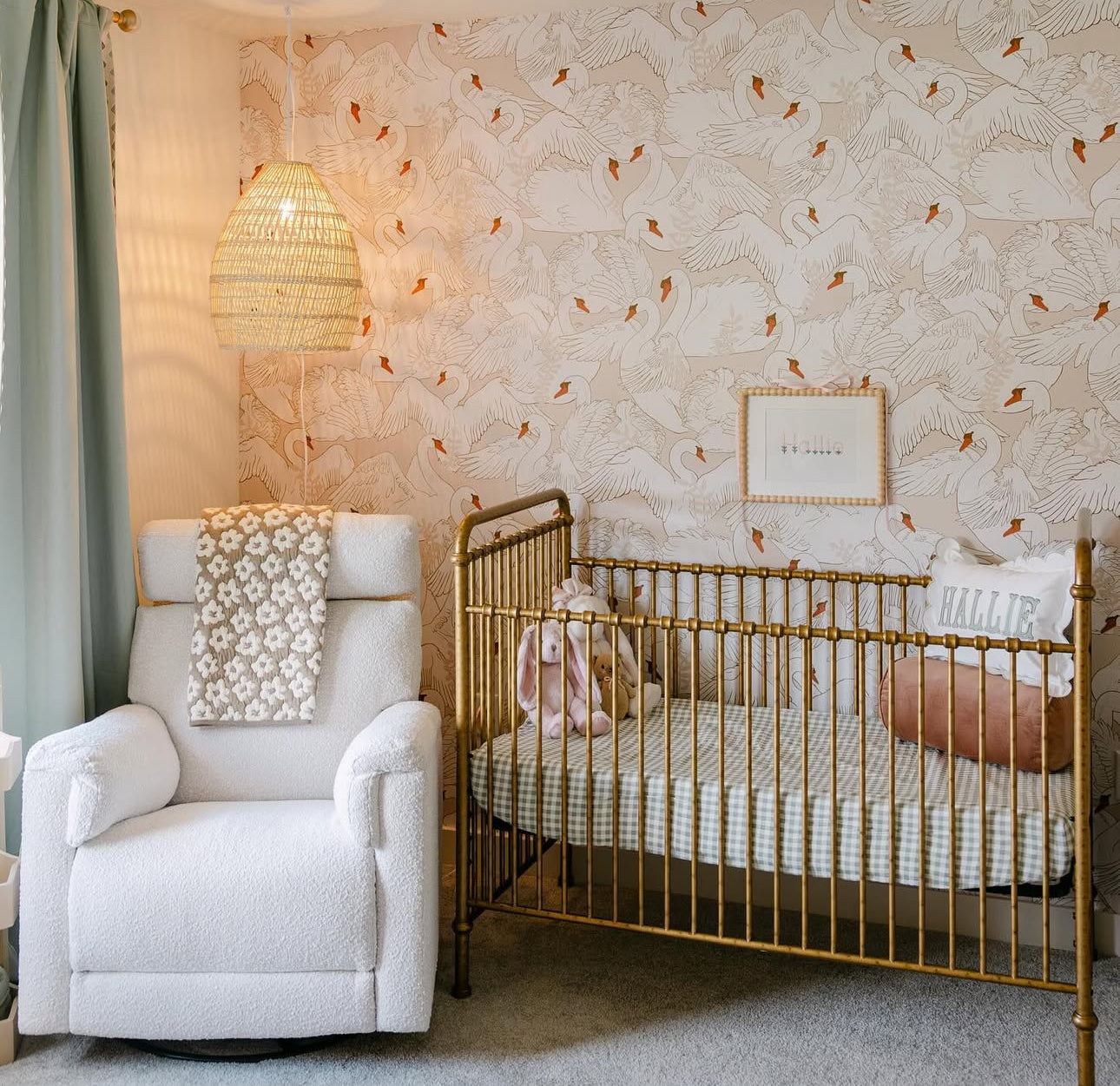 Gia Wallpaper by Brittany Polatis Design