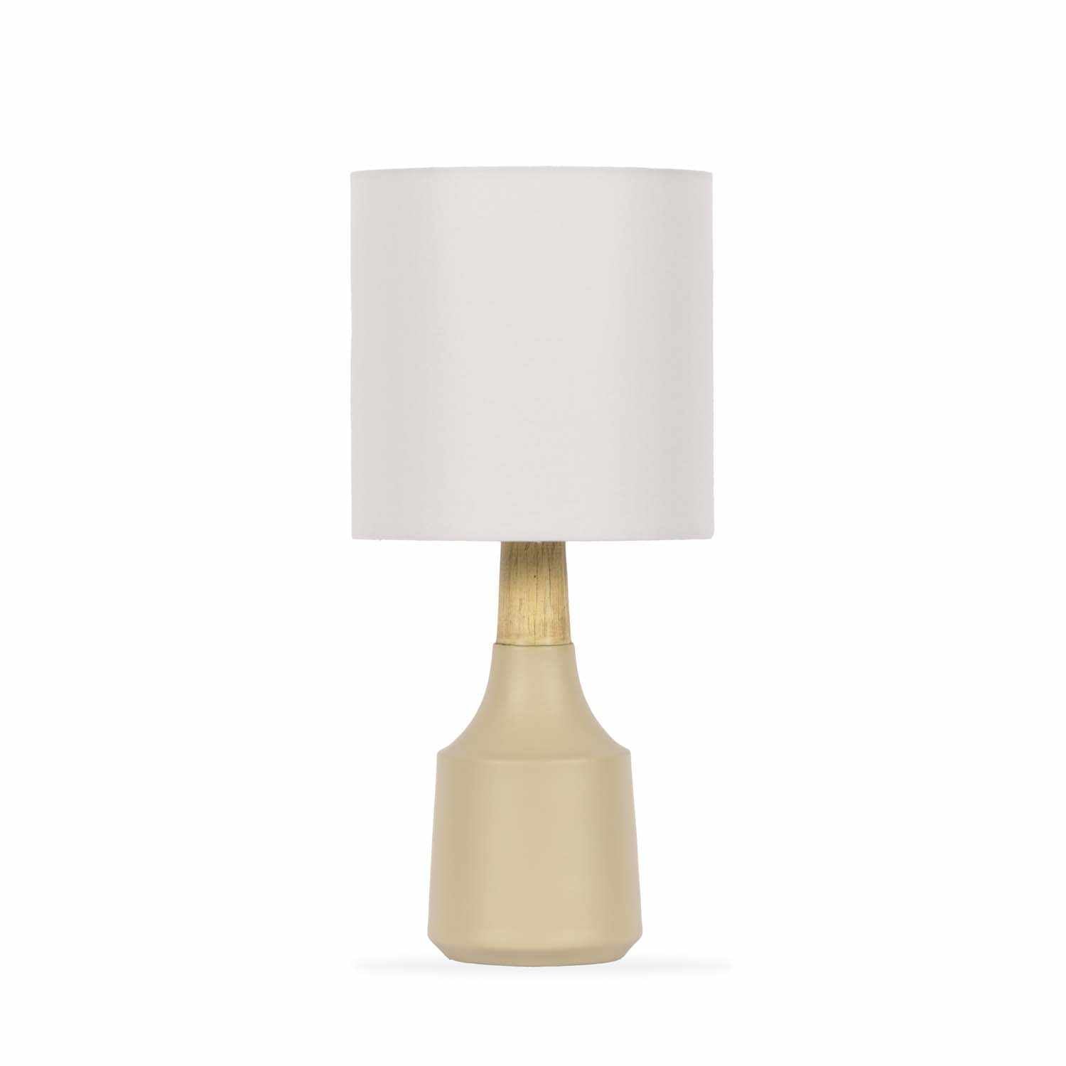 Gattaran Ivory & White Table Lamp