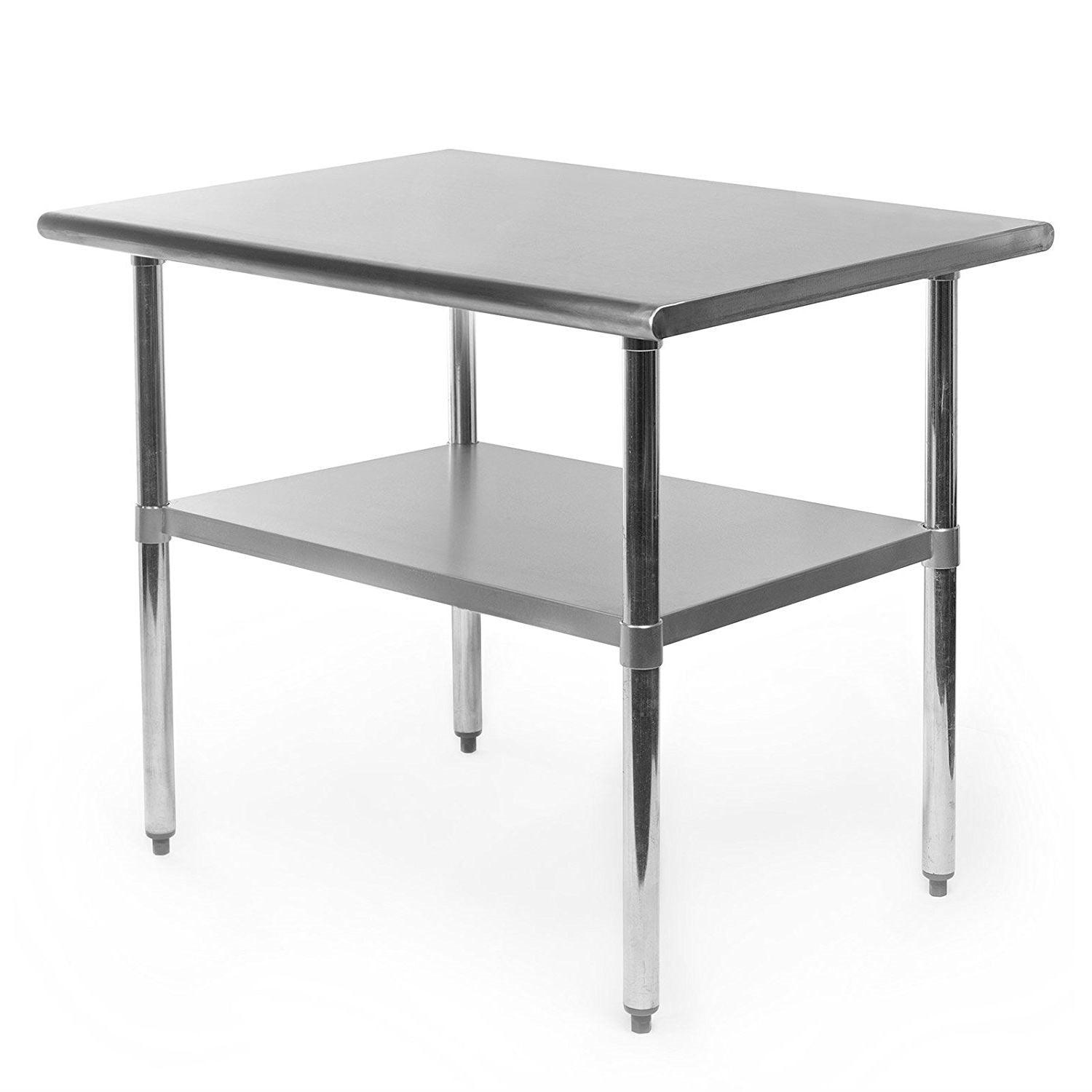Heavy Duty Stainless Steel 2 x 3 Ft Kitchen Kitchen Prep Table - PRHOMZ