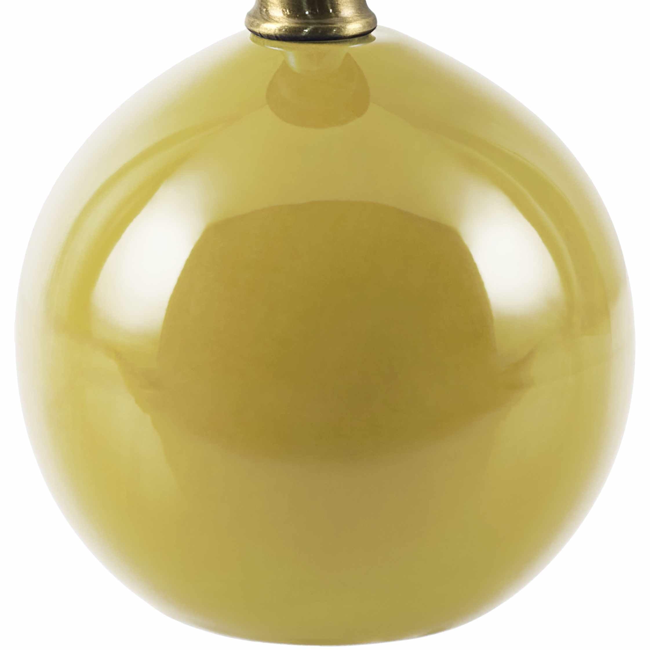 Granjenal Yellow Ceramic Table Lamp - PRHOMZ