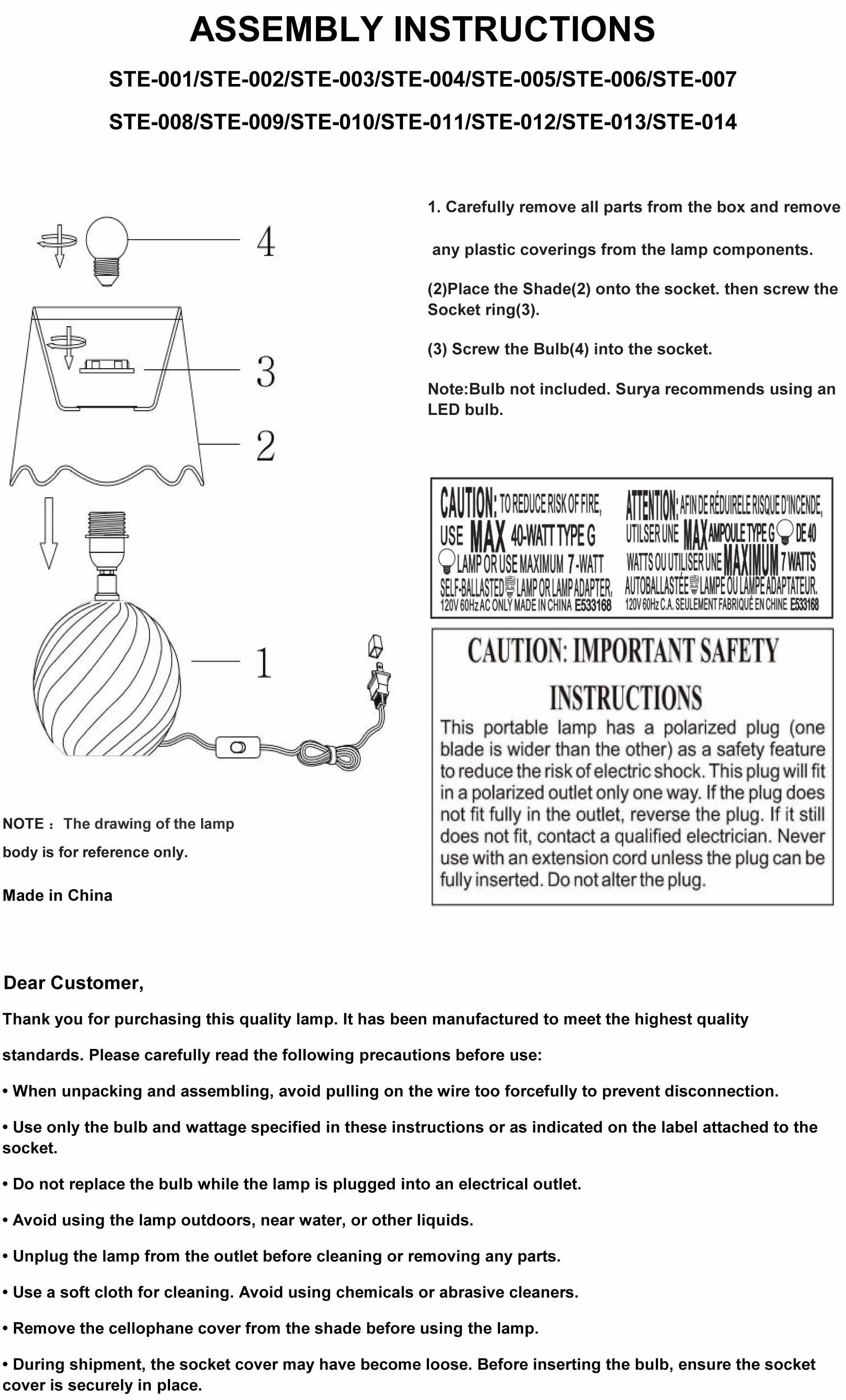 Gestalgar Table Lamp - PRHOMZ