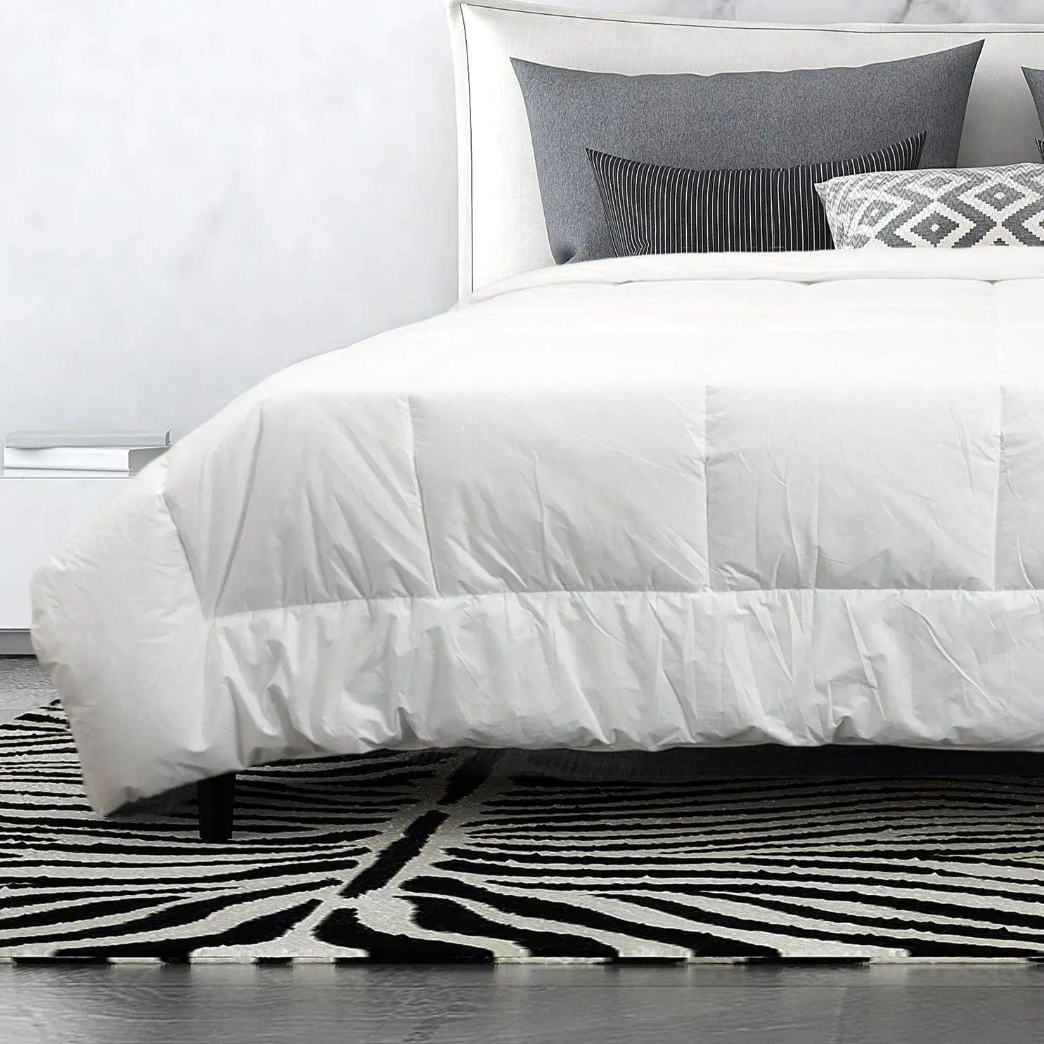 GLC Collection Light Weight Duvet Inserts Baffle Box Design 2 PK - PRHOMZ