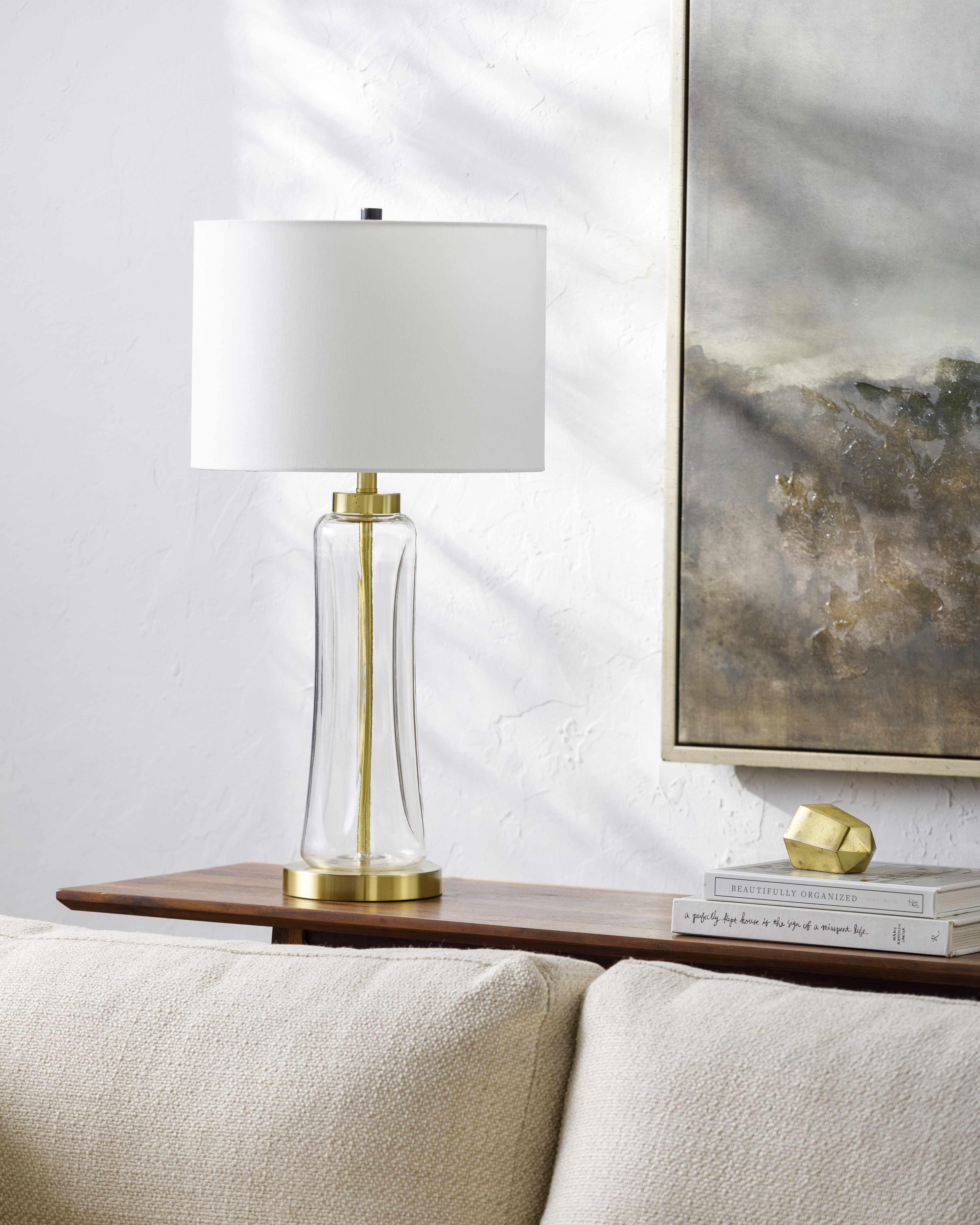 Guarbecque Gold Glass Table Lamp-4
