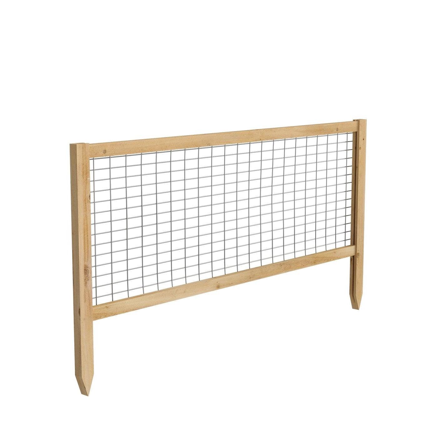 4 Pack Cedar Garden Trellis Set - 45 x 23.5 inch Each - Made in USA - PRHOMZ