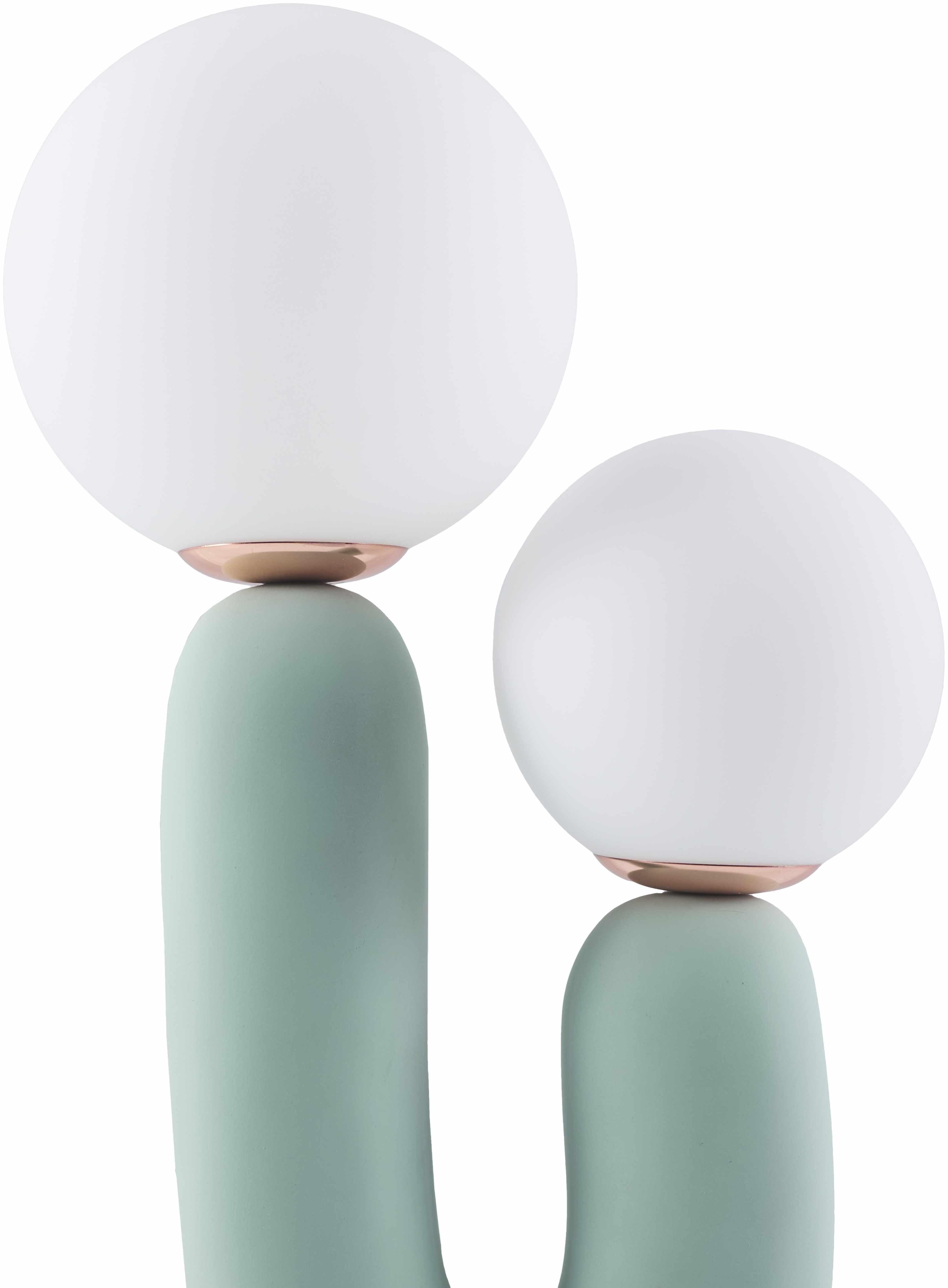 Gallodoro Teal Resin Table Lamp - PRHOMZ