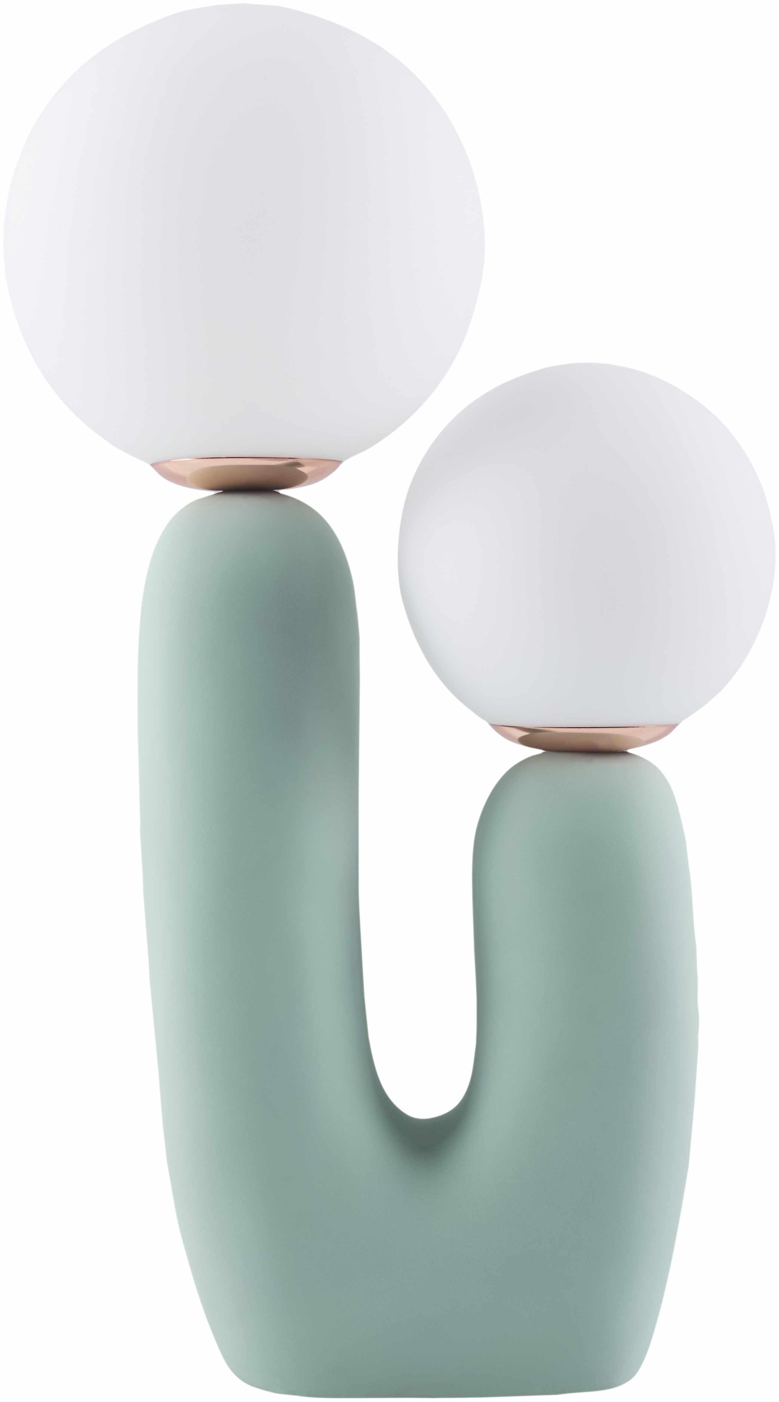 Gallodoro Teal Resin Table Lamp - PRHOMZ