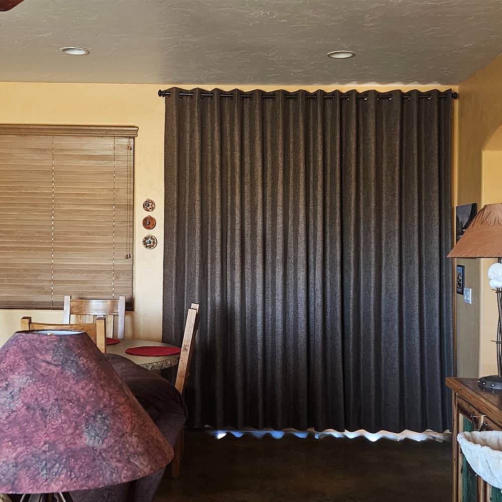 Gabriel 100% Blackout Linen Thermal Curtains