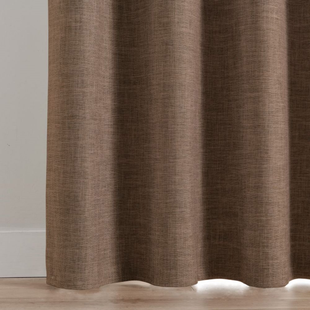 Gabriel 100% Blackout Linen Thermal Curtains