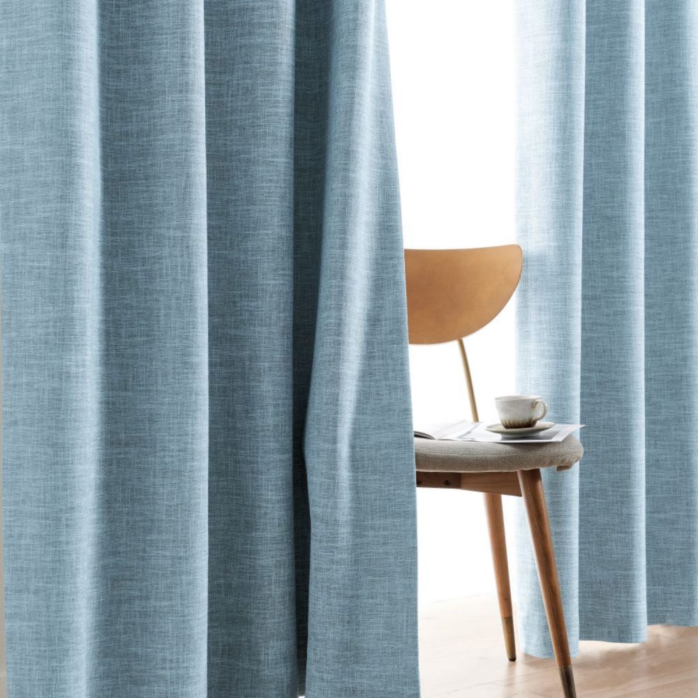 Gabriel 100% Blackout Linen Thermal Curtains