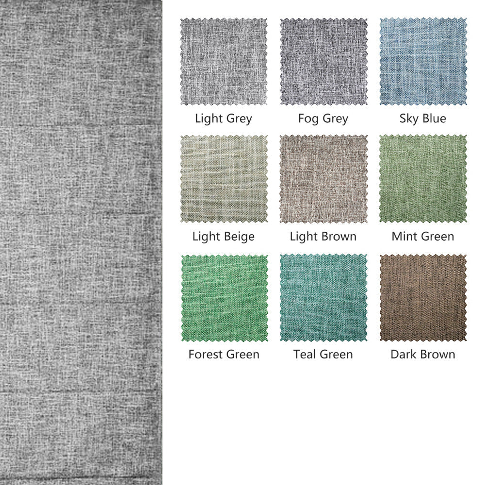 Gabriel Linen Blackout Roman Shade