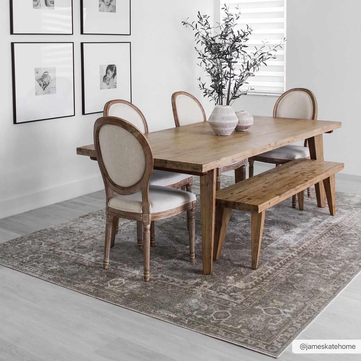 Gael Cream Washable Area Rug - PRHOMZ