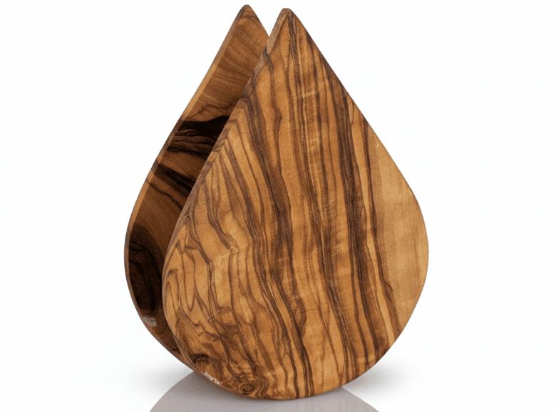 Olive Wood Napkin Holder