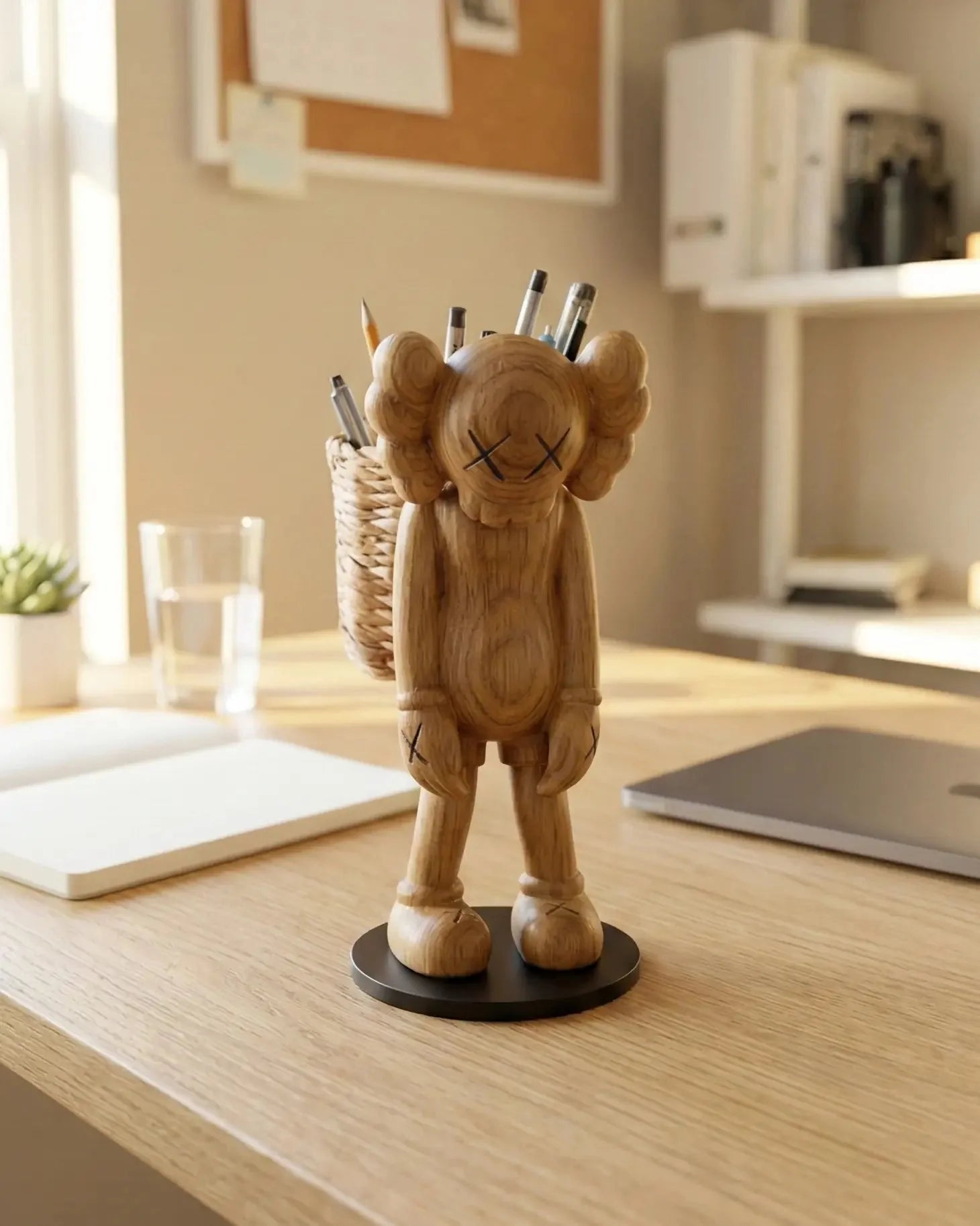 8" Pen Holder Figure Desk Organizer